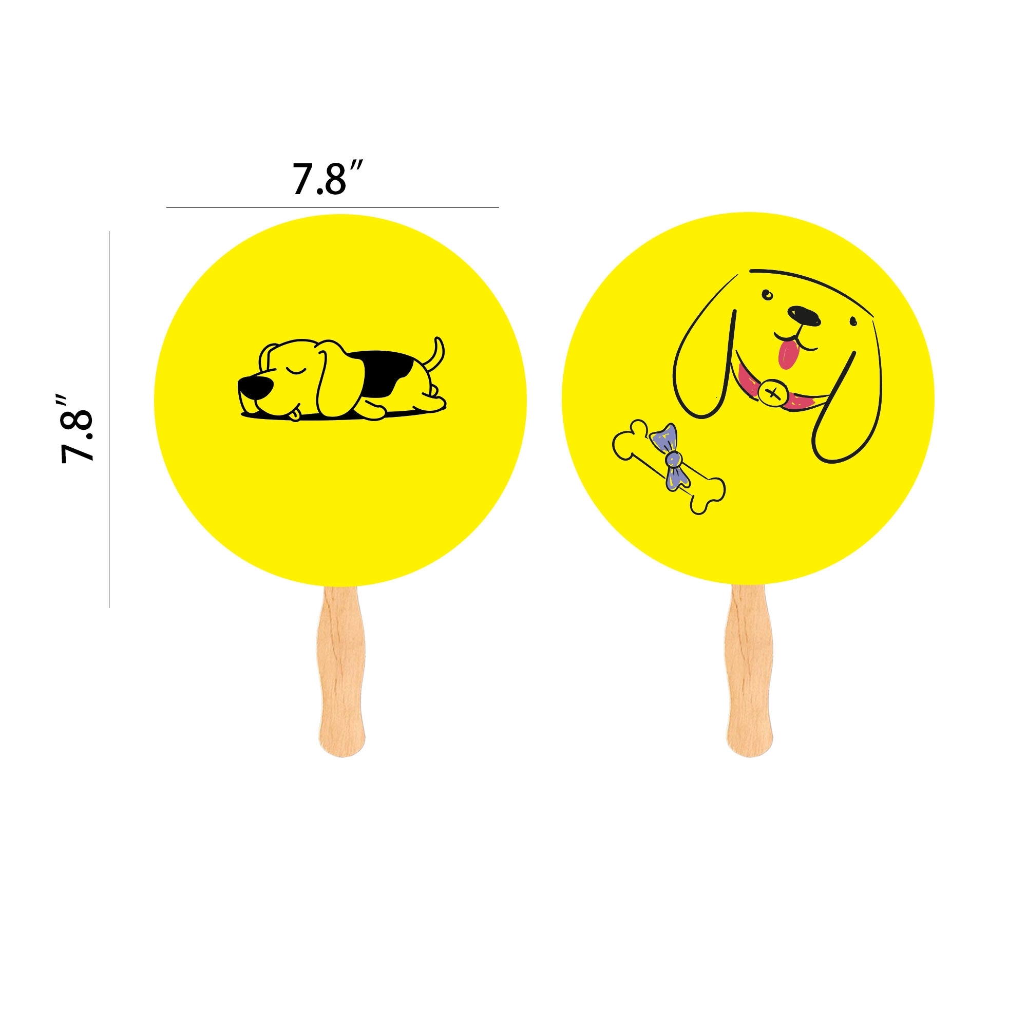 Round Ball Hand Fan 7