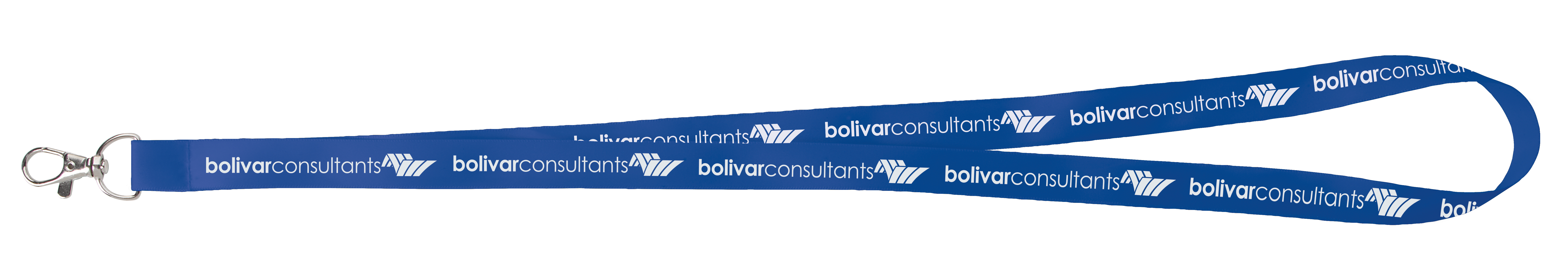 Universal Source® 5/8" Satin Screen Print Lanyard 12