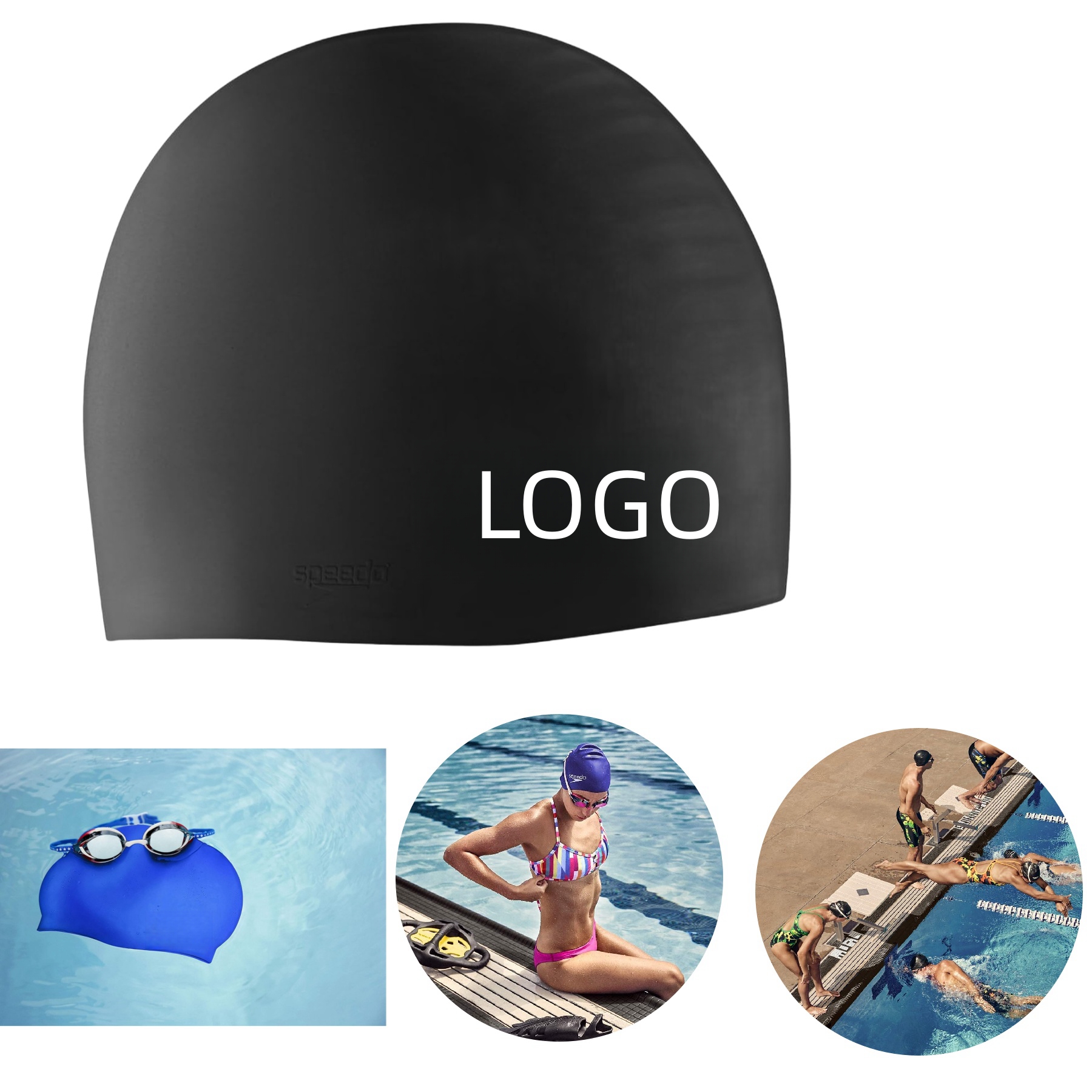 Swim Cap Silicone 2