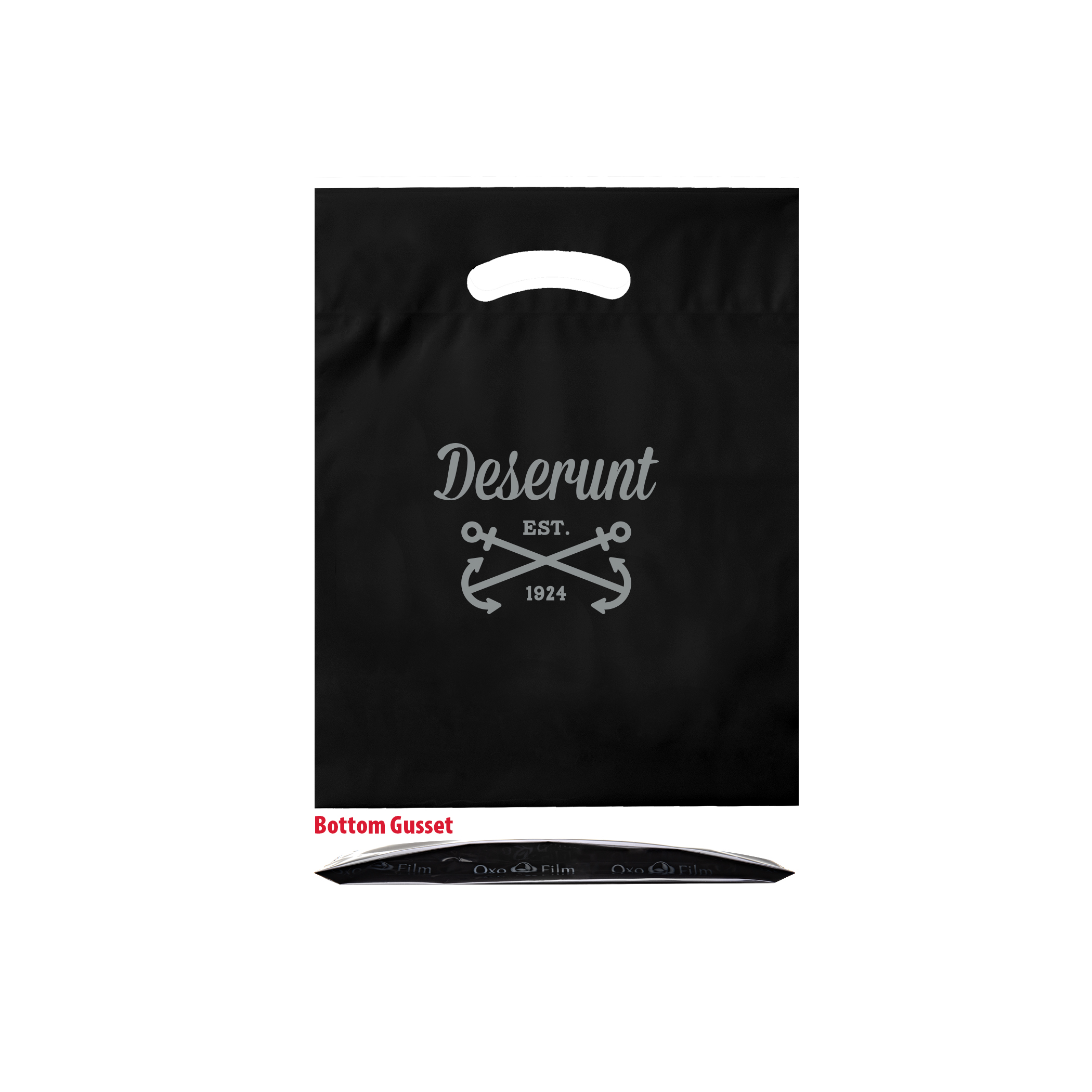 Oxo-Reusable Plastic Fold Over Die Cut Bag 3