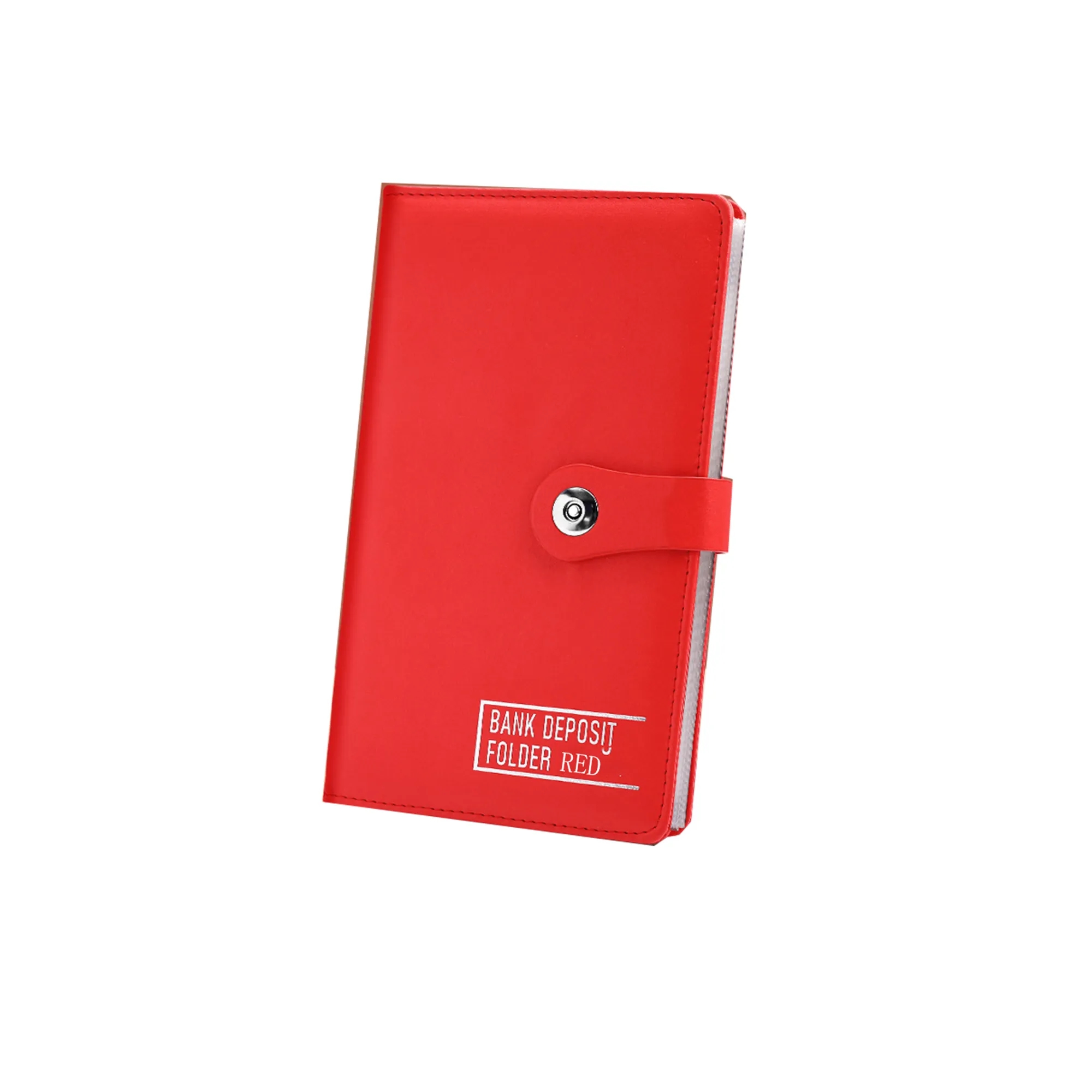 CustomLeather ChqFolio - Logo-Engravable Check & Bill Organi 4