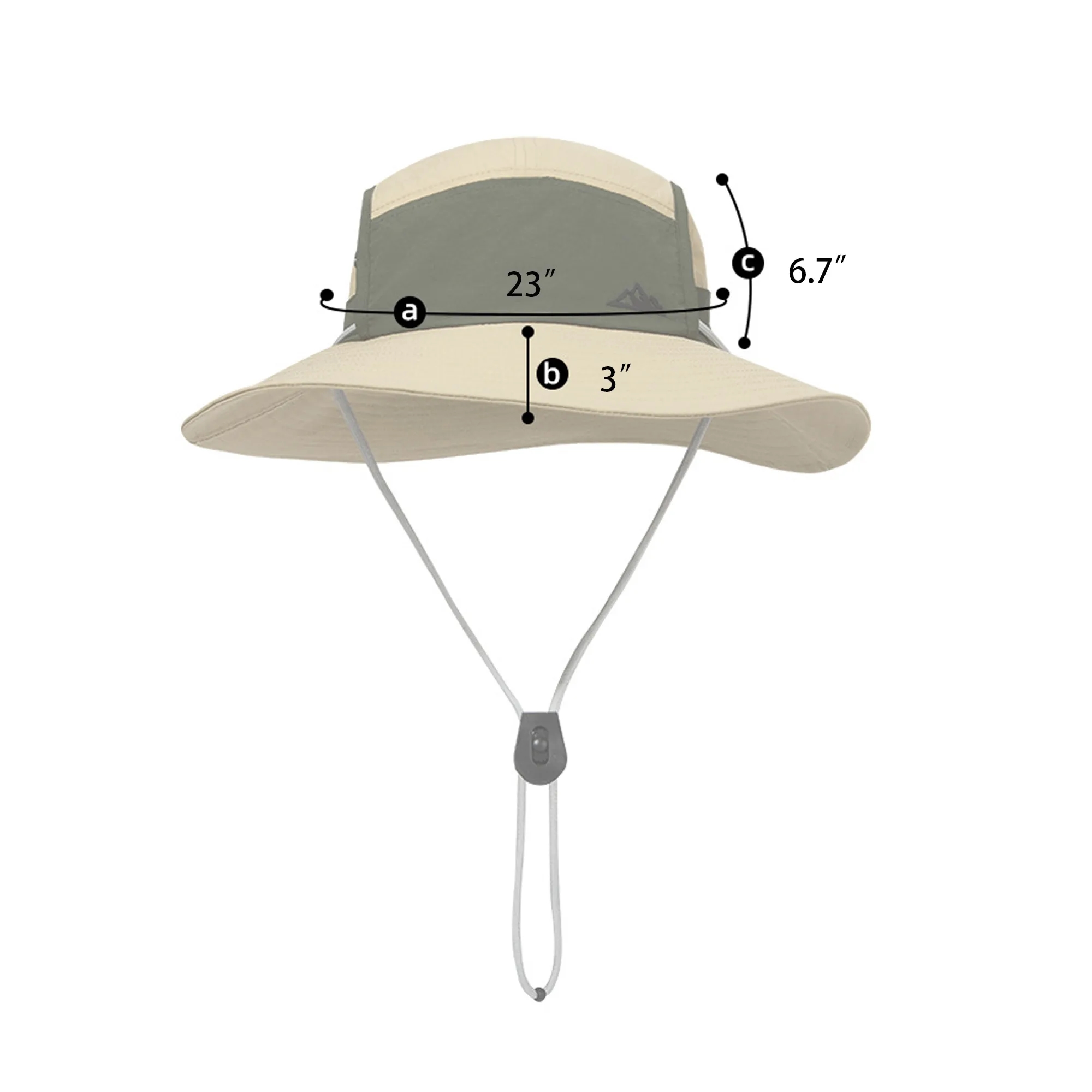 Two-tone Breathable Bucket Hat Double Opening MOQ 20PCS 3