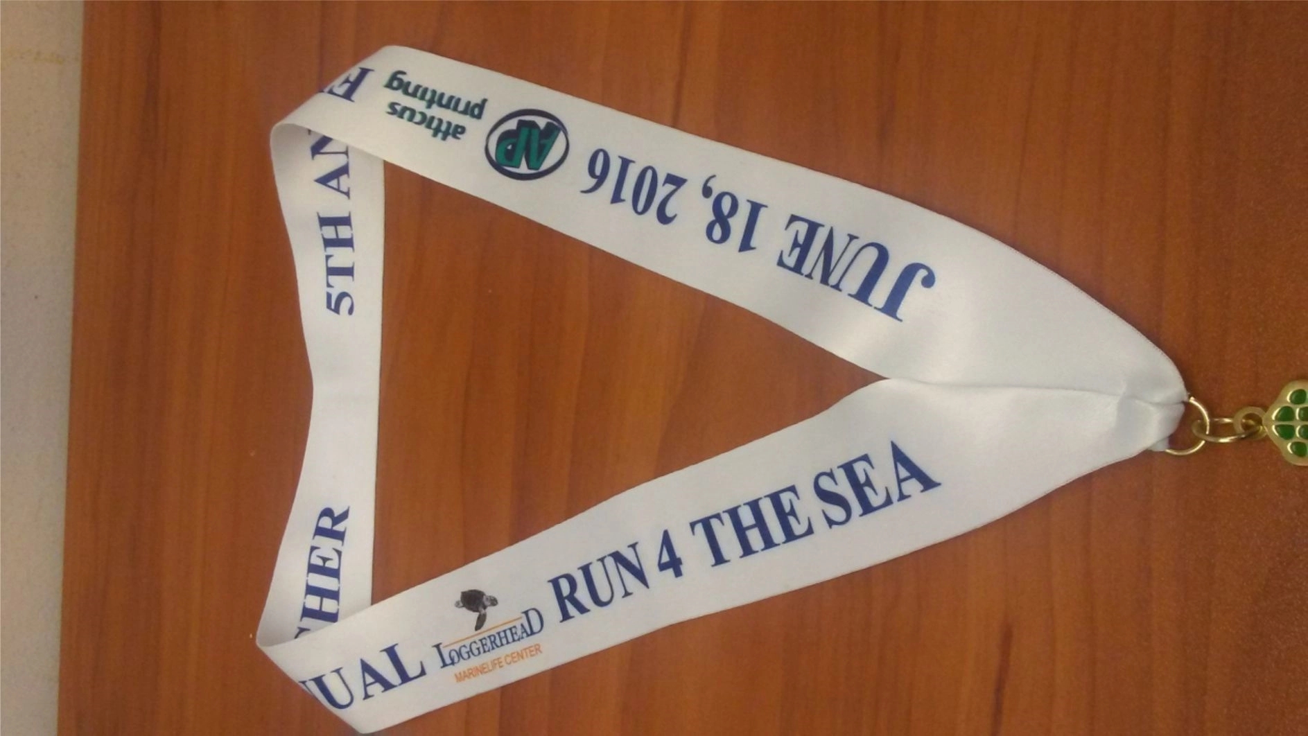 1.5" Polyester Satin Dye Sublimated Neck Ribbon (Foreign) 1