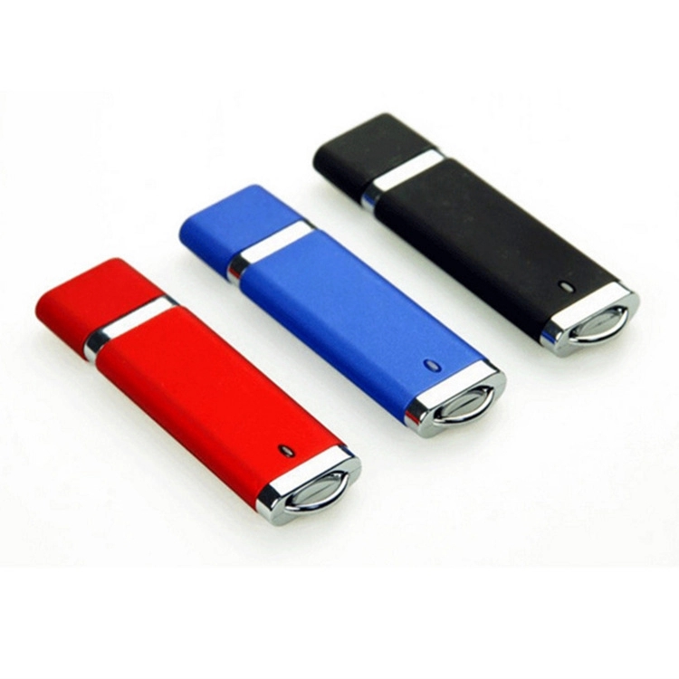 Glacier Plastic USB Flash Drive w/ Custom Logo 1