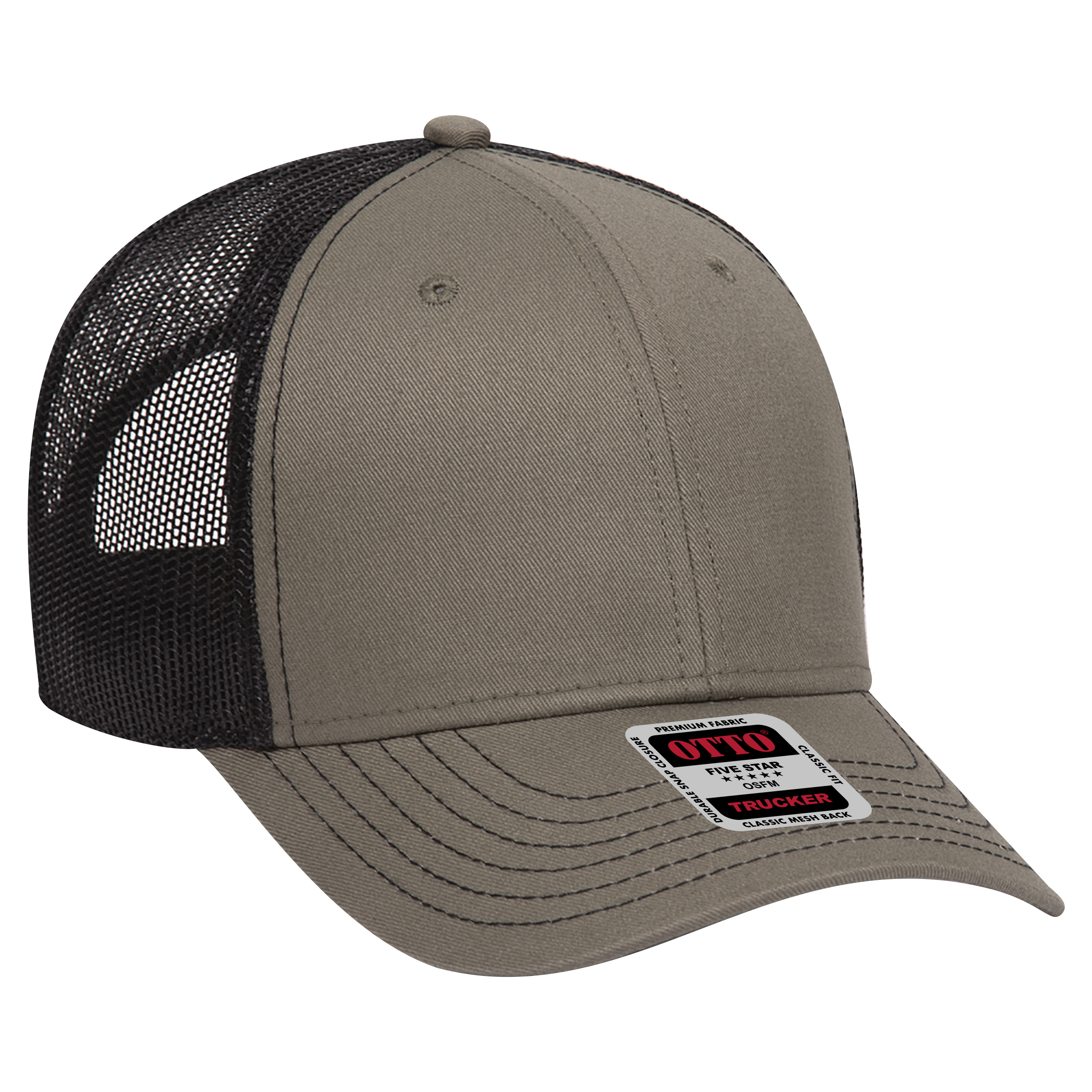 OTTO CAP® 6 Panel Low Profile Mesh Back Trucker Hat 261