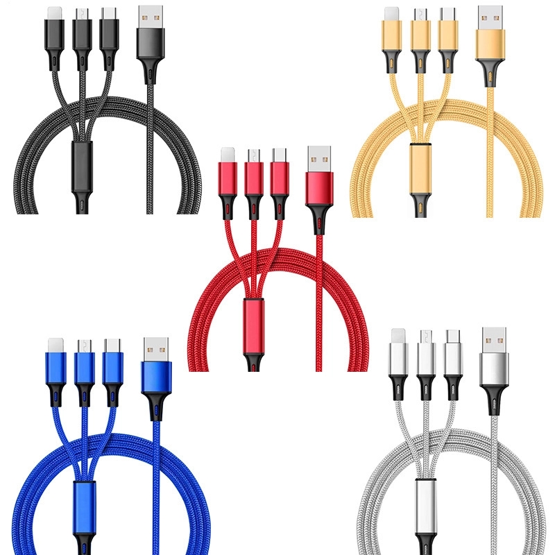 3 In 1 Long Charging Cable 2