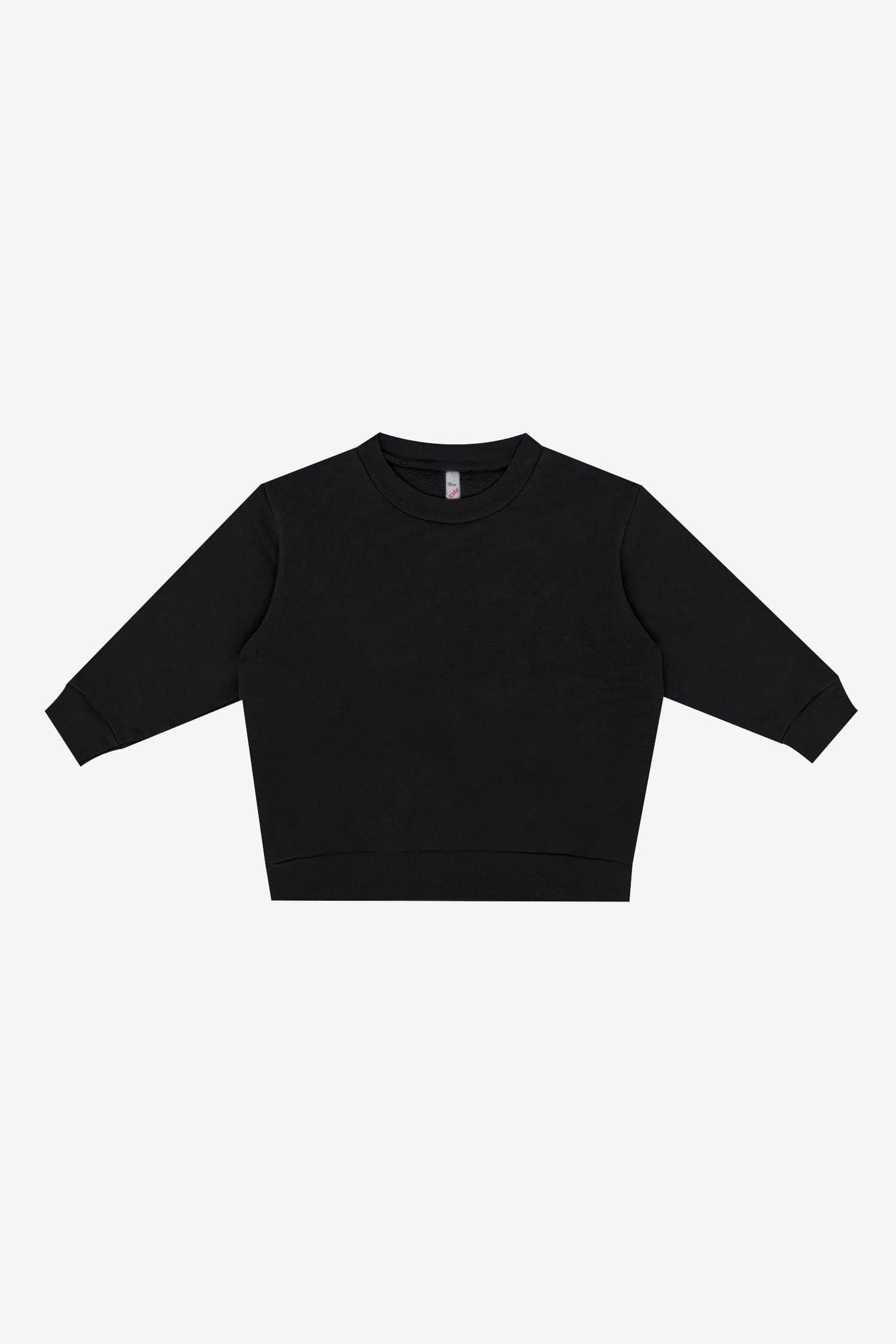 TODDLER HEAVY FLEECE CREW 4