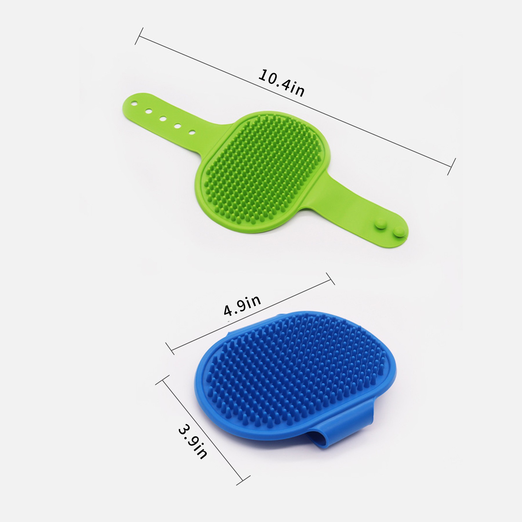 Pet Bath Brush Silicone Massage Brush 2