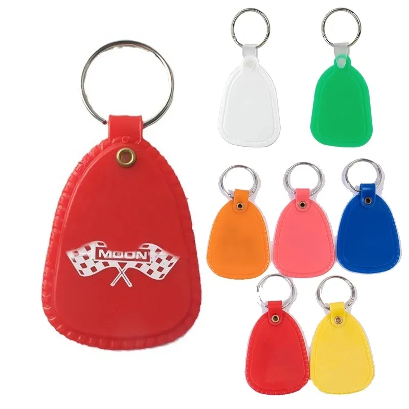Teardrop Soft PVC Keytag 1