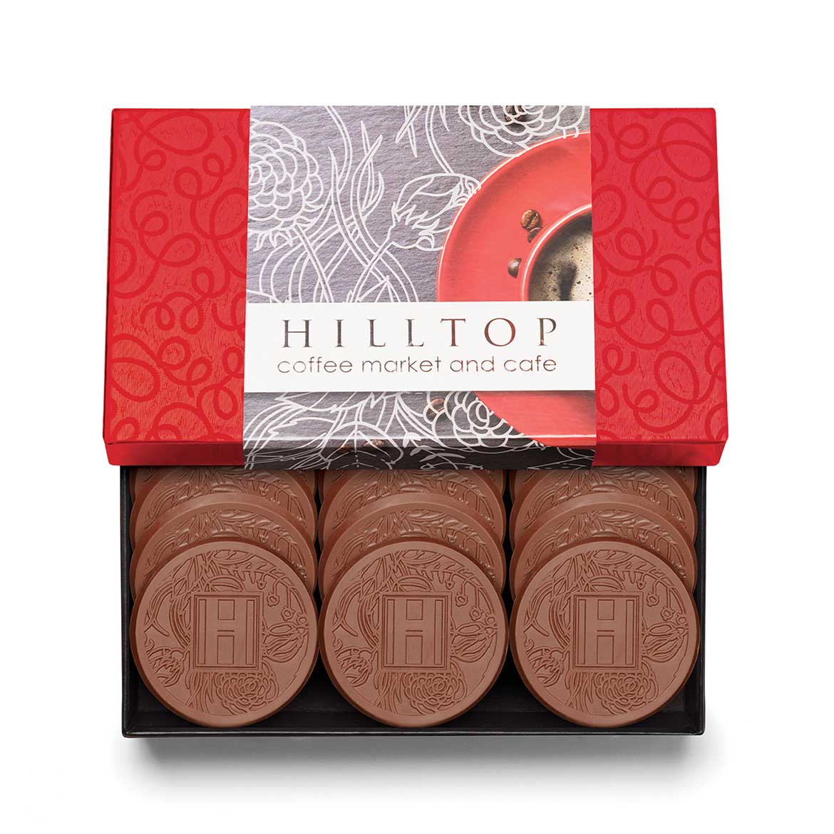 Gourmet 12-Piece Chocolate Cookie Gift Set with Classic Custom Packaging 16