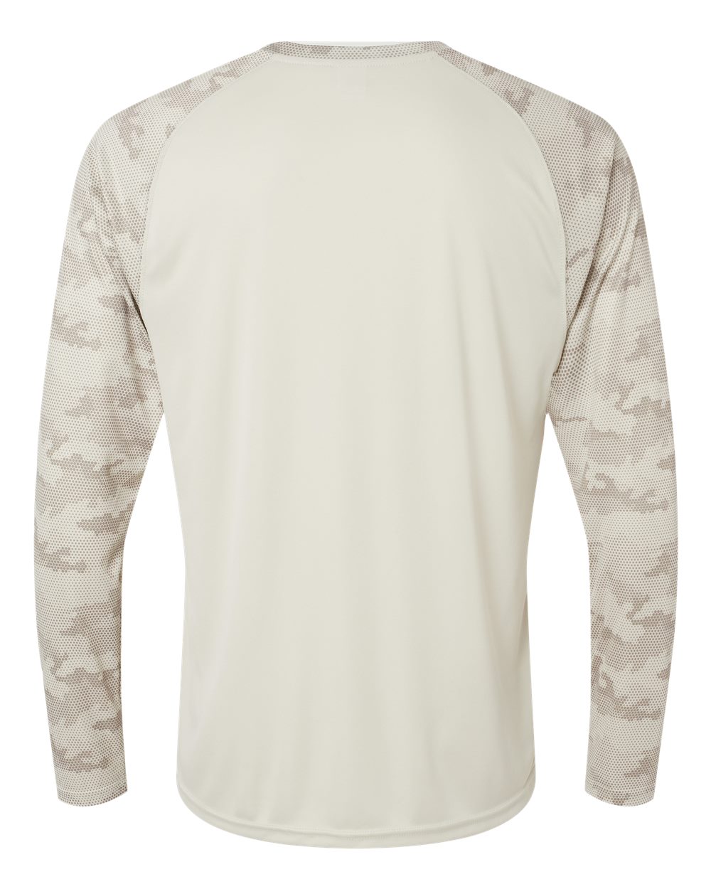 Unisex Cayman Performance Camo Colorblocked Long Sleeve T-Shirt - 216 45