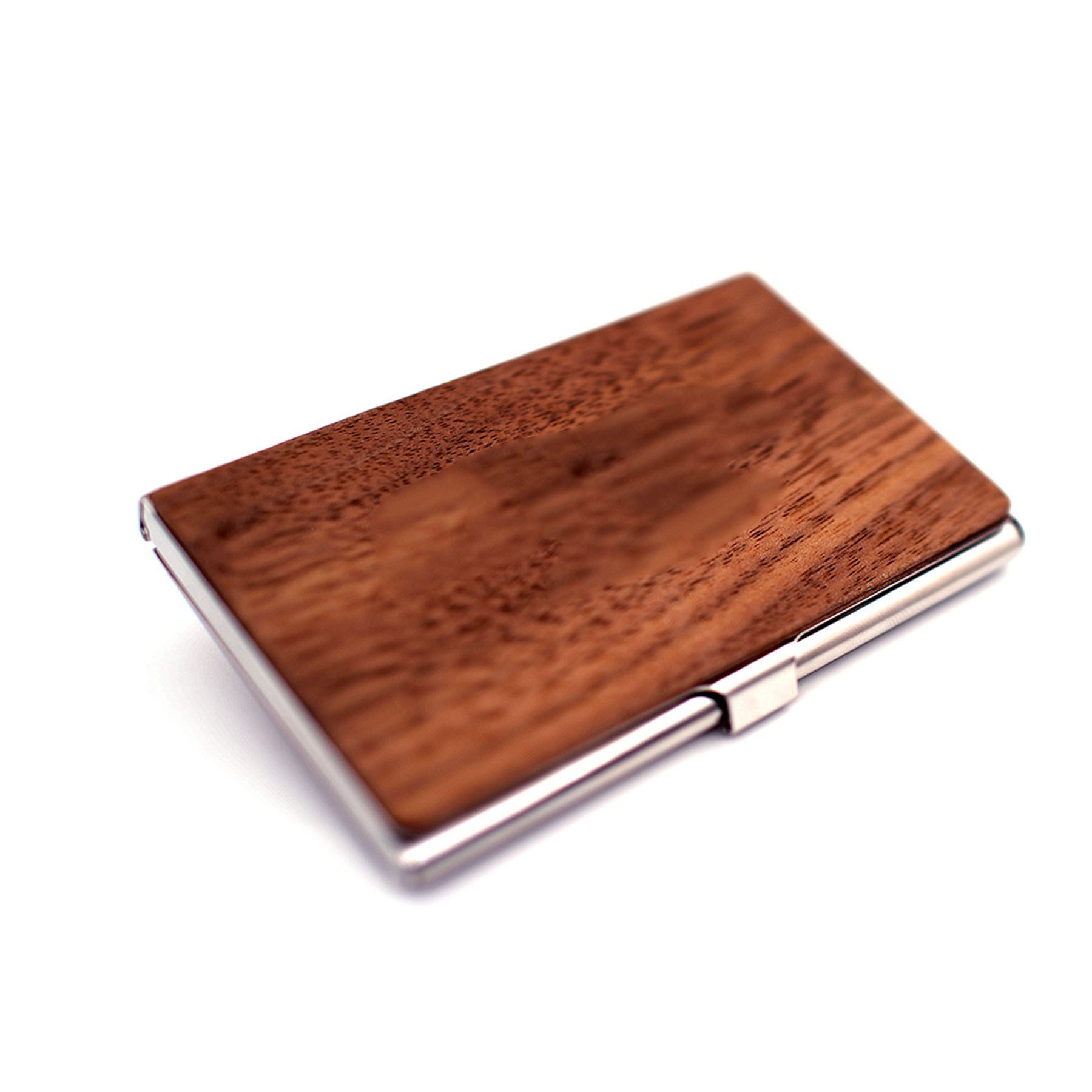 Black Walnut Card Business Card Box 8