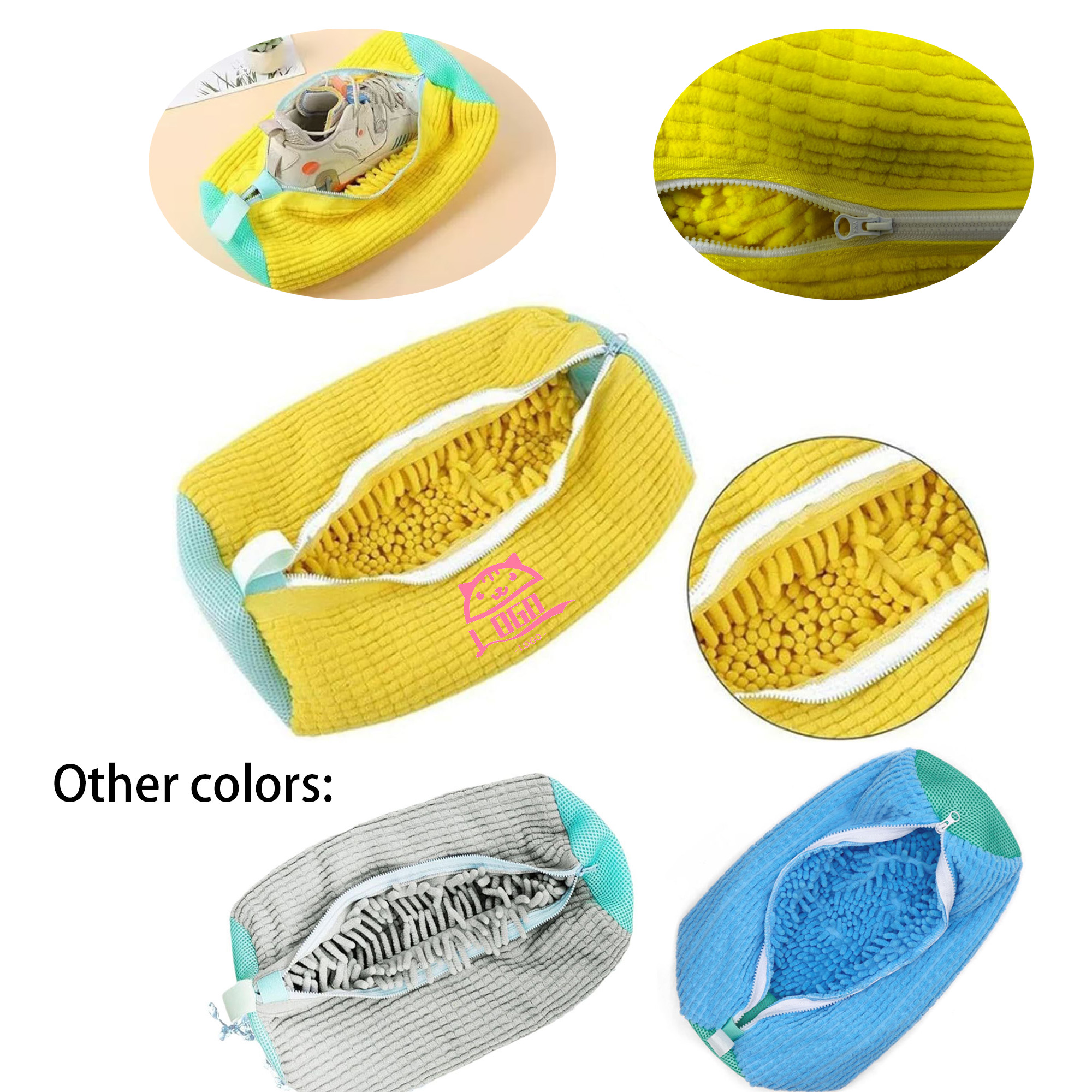 Shoe washing bag 2