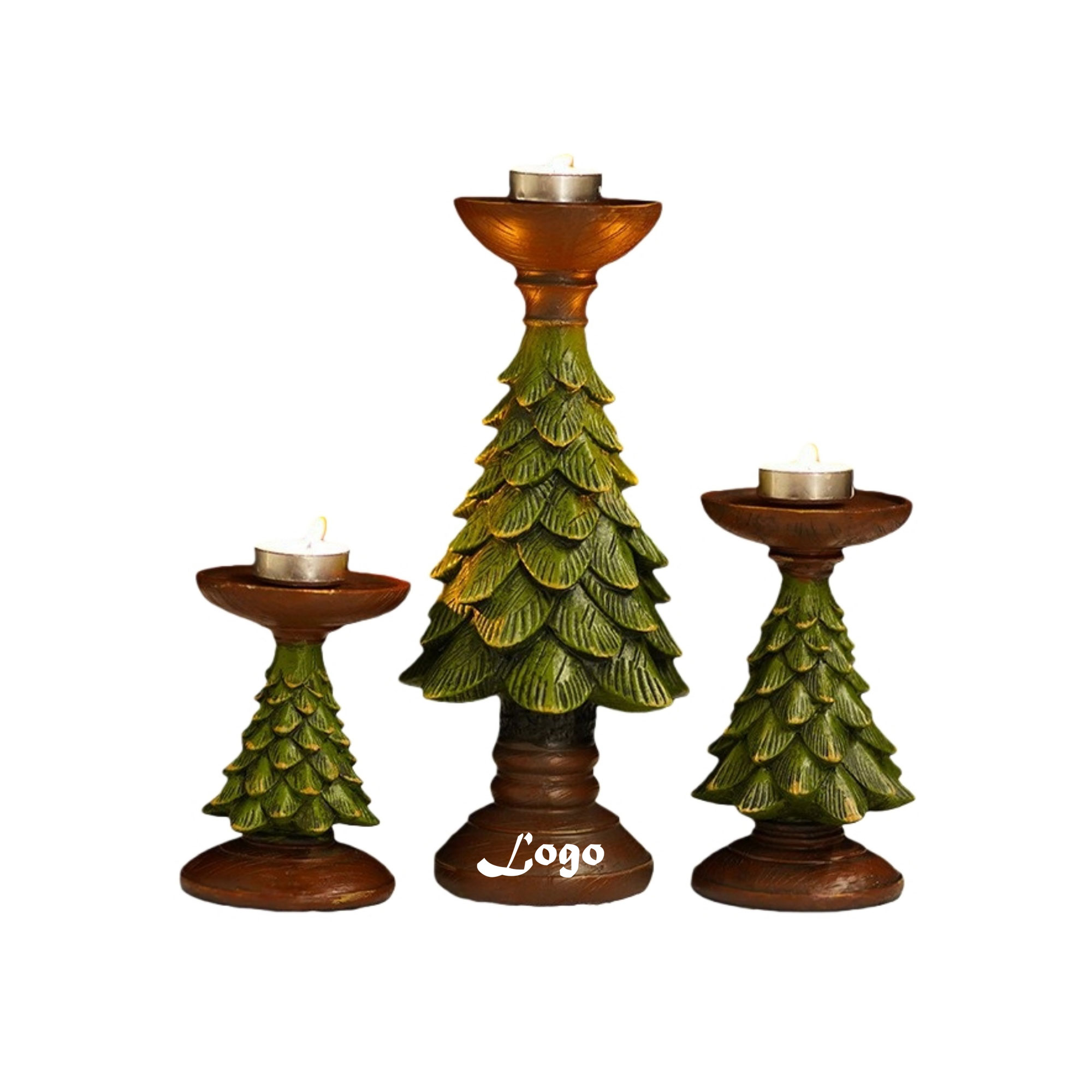 Christmas Tree Candle Holder