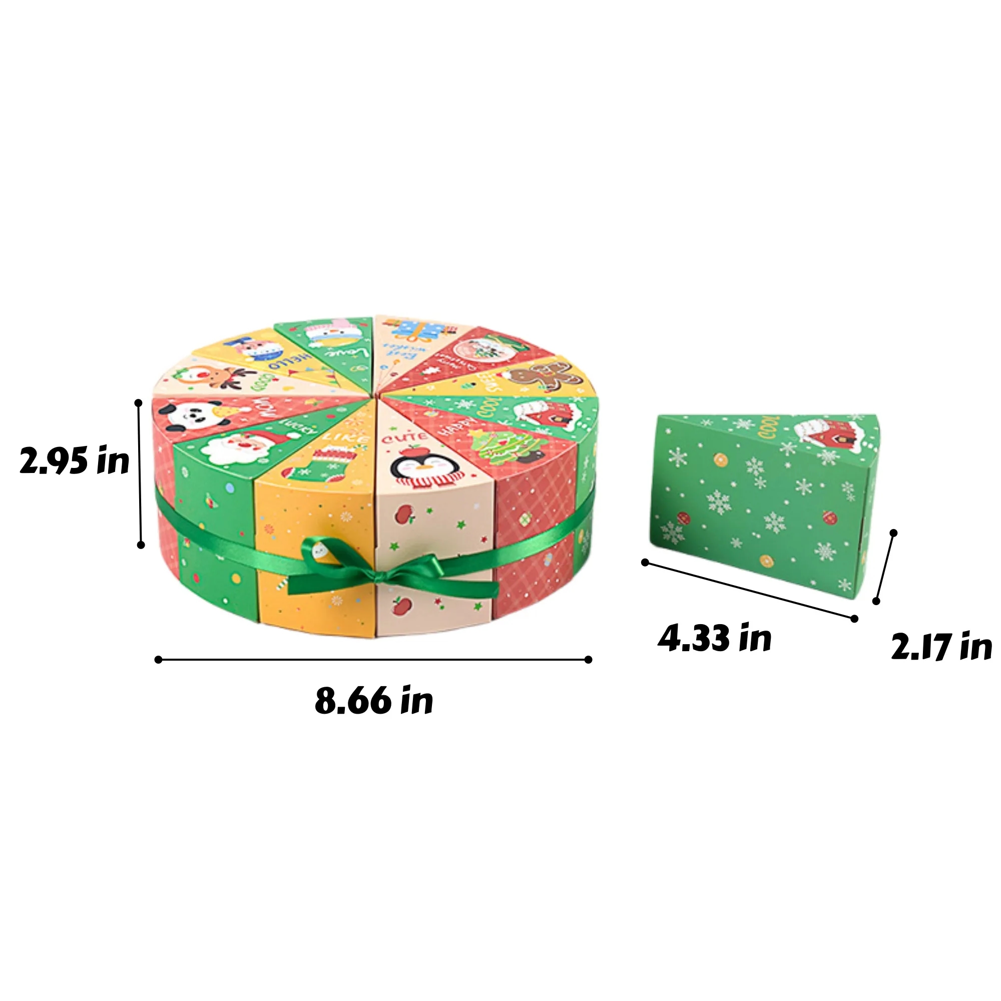12 Pack Christmas Gift Box Set Holiday 2