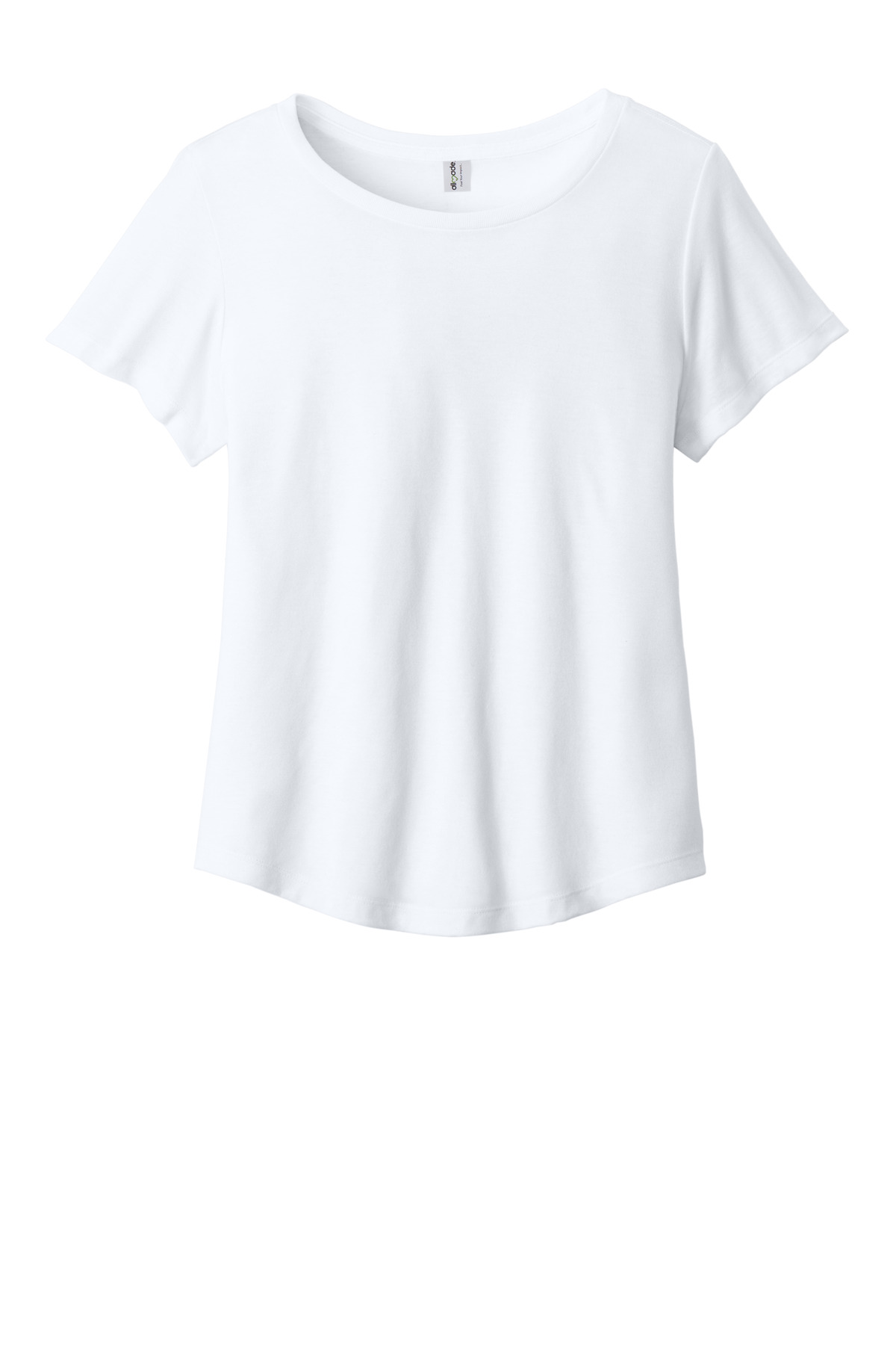 Allmade Women's Relaxed Tri-Blend Scoop Neck Tee AL2015 1