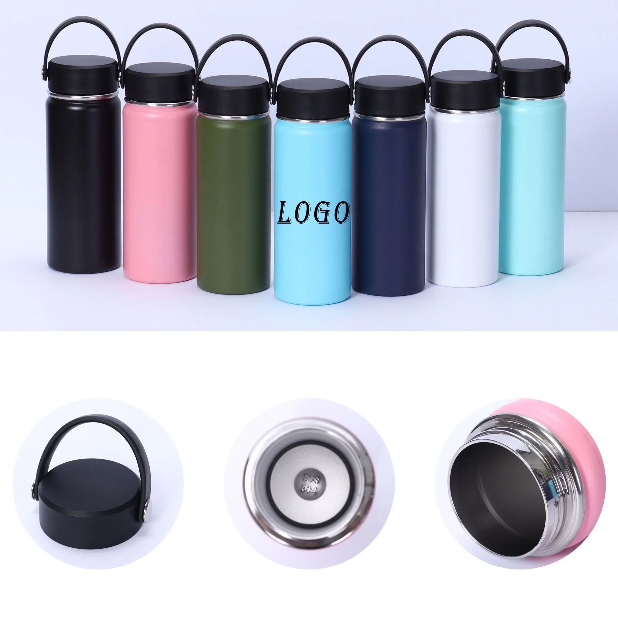 Stainless Steel Insulated Cup With Logo For Drinking, Coffee