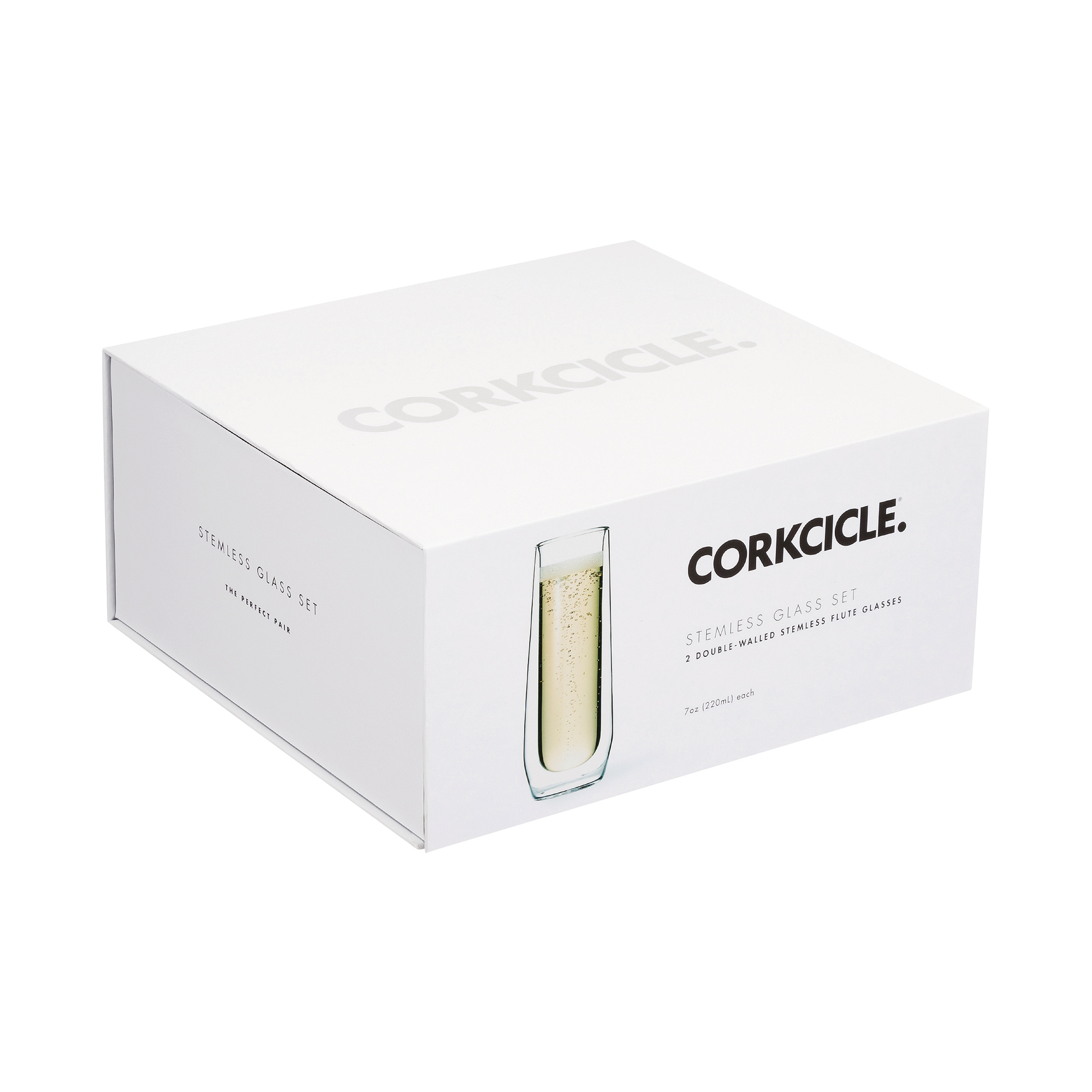 CORKCICLE® Flute Glass Set (2) 6