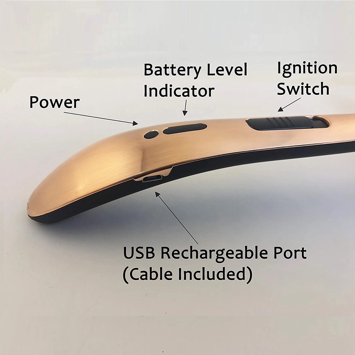 Windproof Flameless Arc Lighter 2