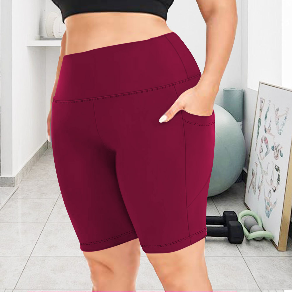 Yoga Shorts for Women for Workout Biker Cheer 3