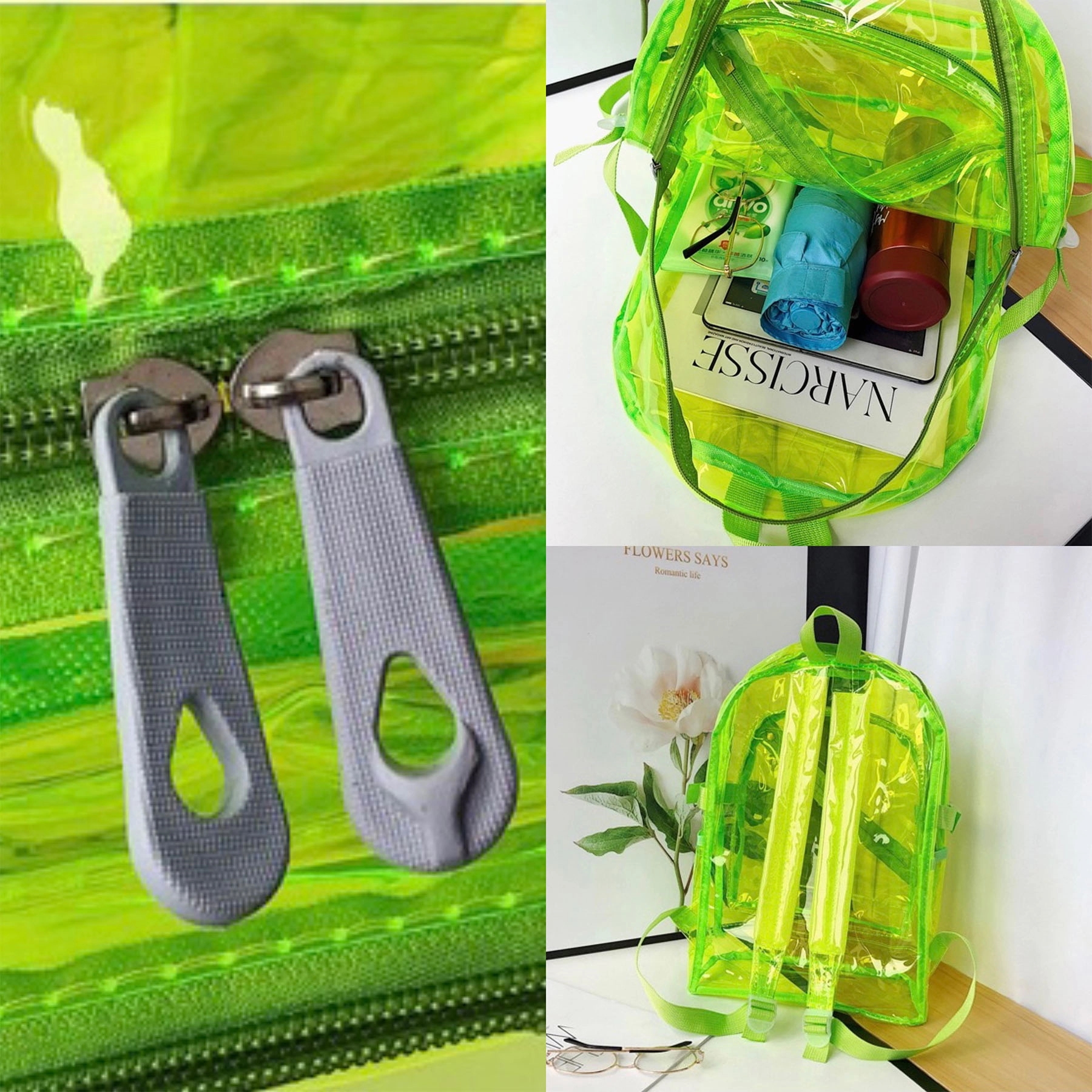 Pvc Jelly Waterproof Backpack 16