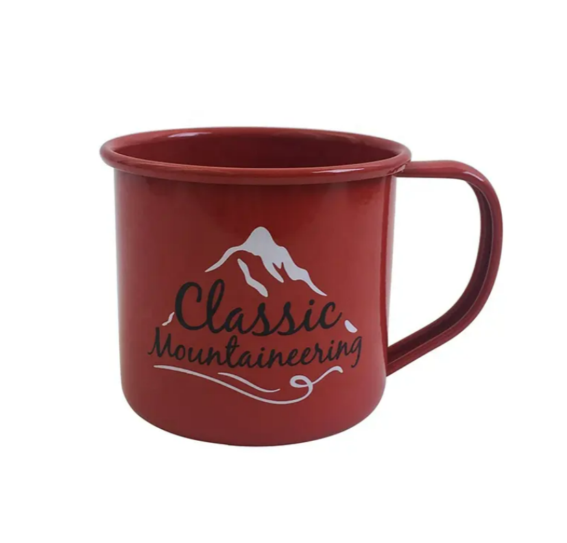 Metal Enamel Coffee Tea Cups Mugs 1