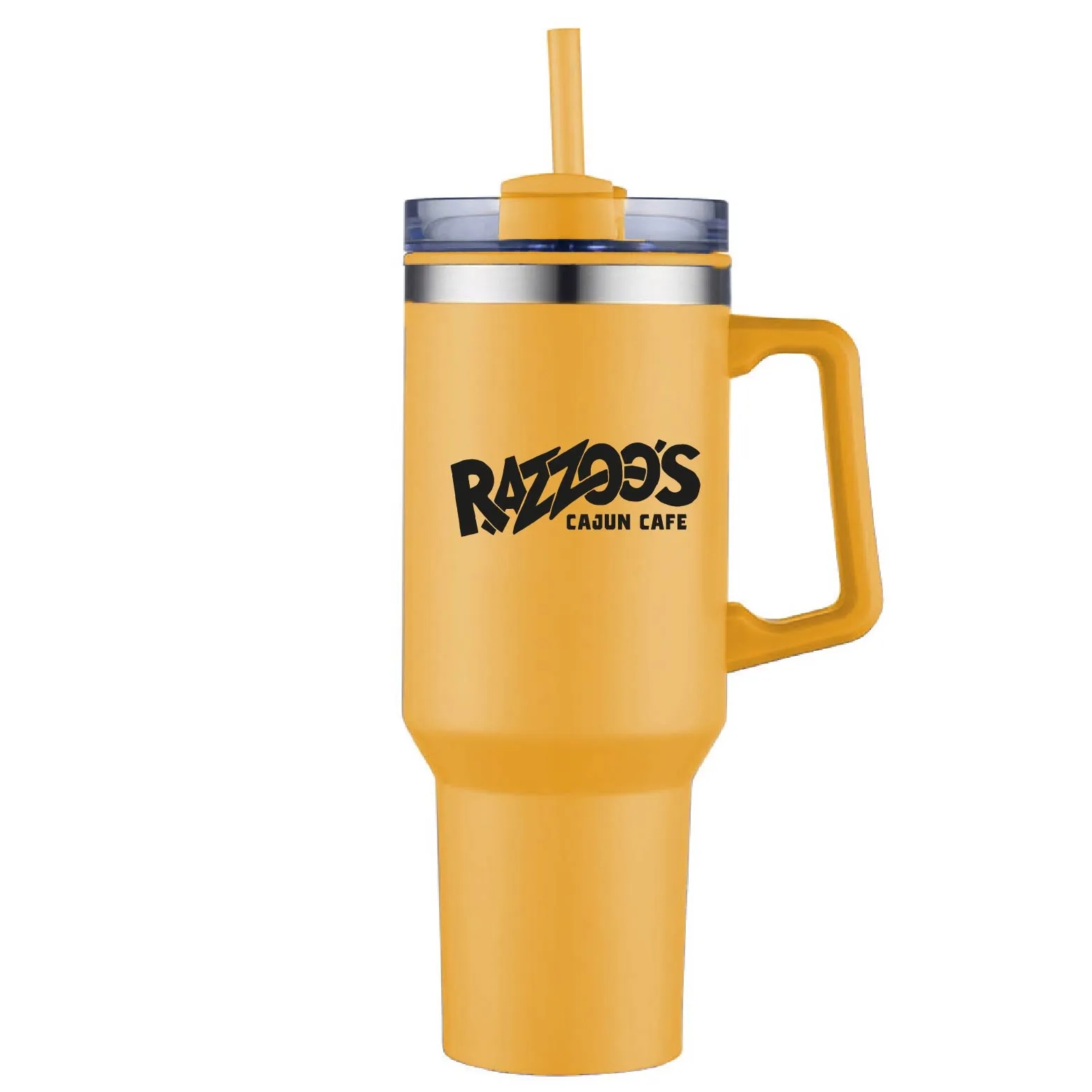 THE HIDRATOR - 40 oz. S/S TRAVEL MUG WITH HANDLE AND STRAW 5