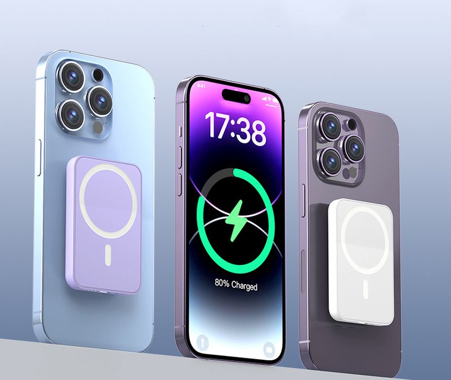 Magnetic Portable Wireless Power Bank 2