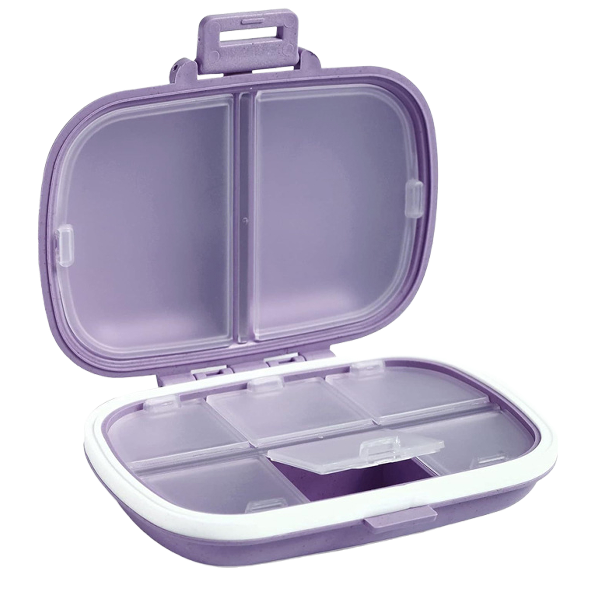 Durable Travel Pill Box with Compartments 4