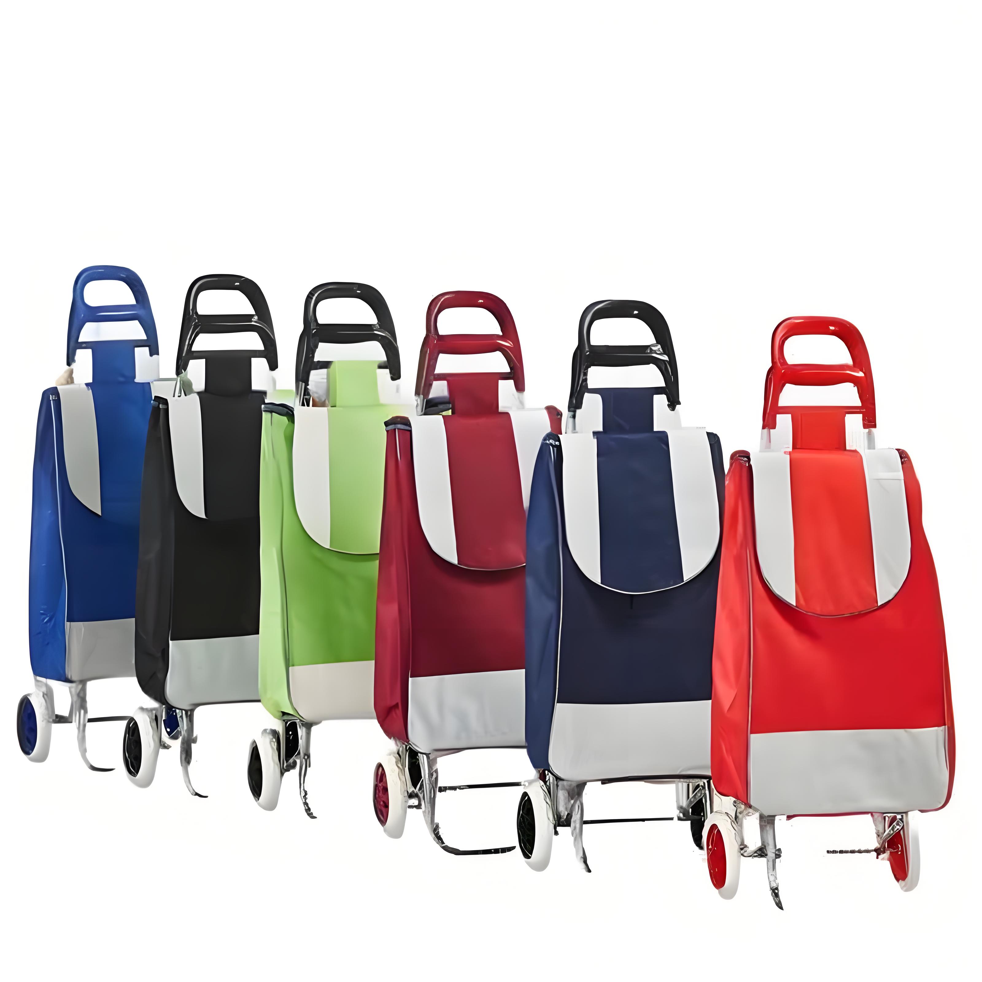Polyester Compact Foldable Shopping Cart 2