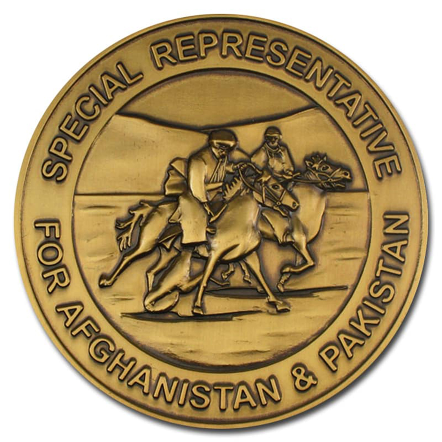Zinc Alloy Challenge Coin with Antique Plating Finishes - 3