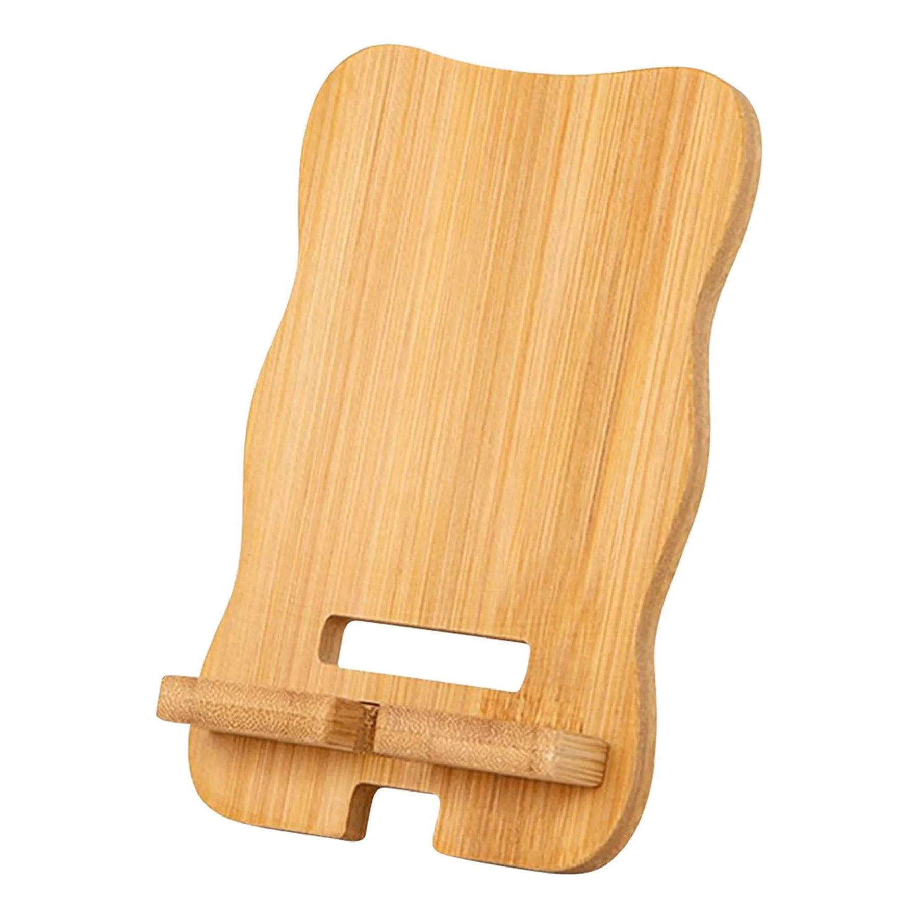 Bamboo Mobile Phone Stand Holder 1