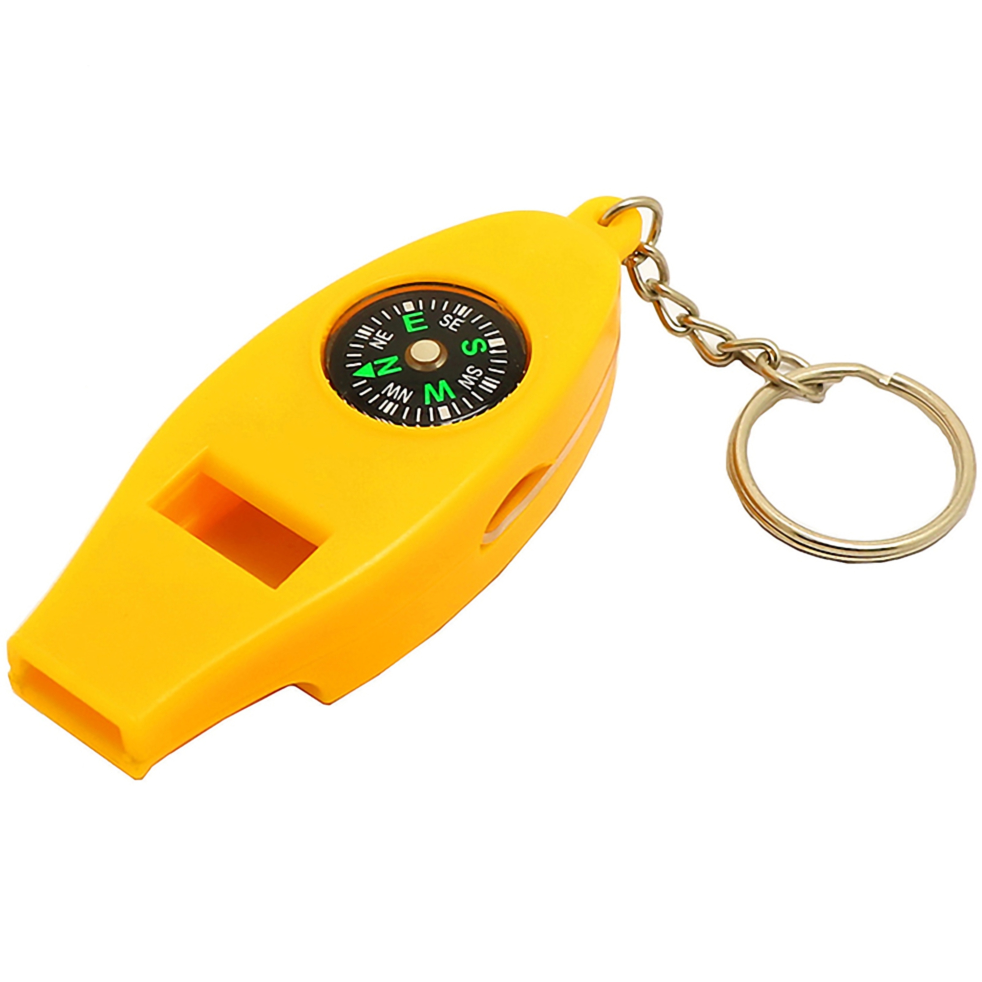 ABS Compass Whistle Keychain 4
