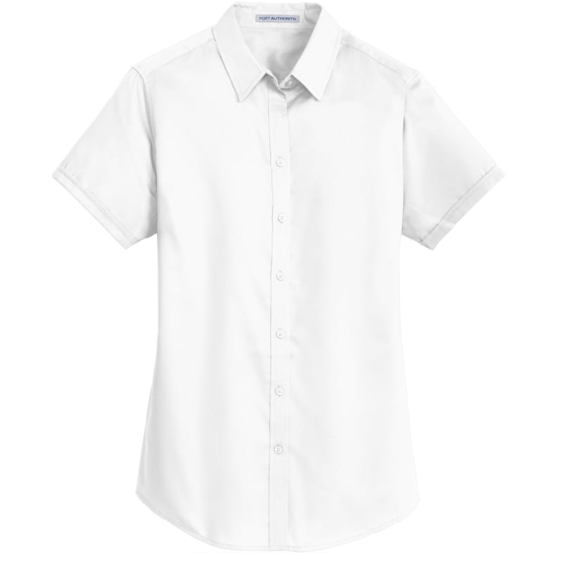 Port Authority Ladies Short Sleeve SuperPro Twill Shirt. 7