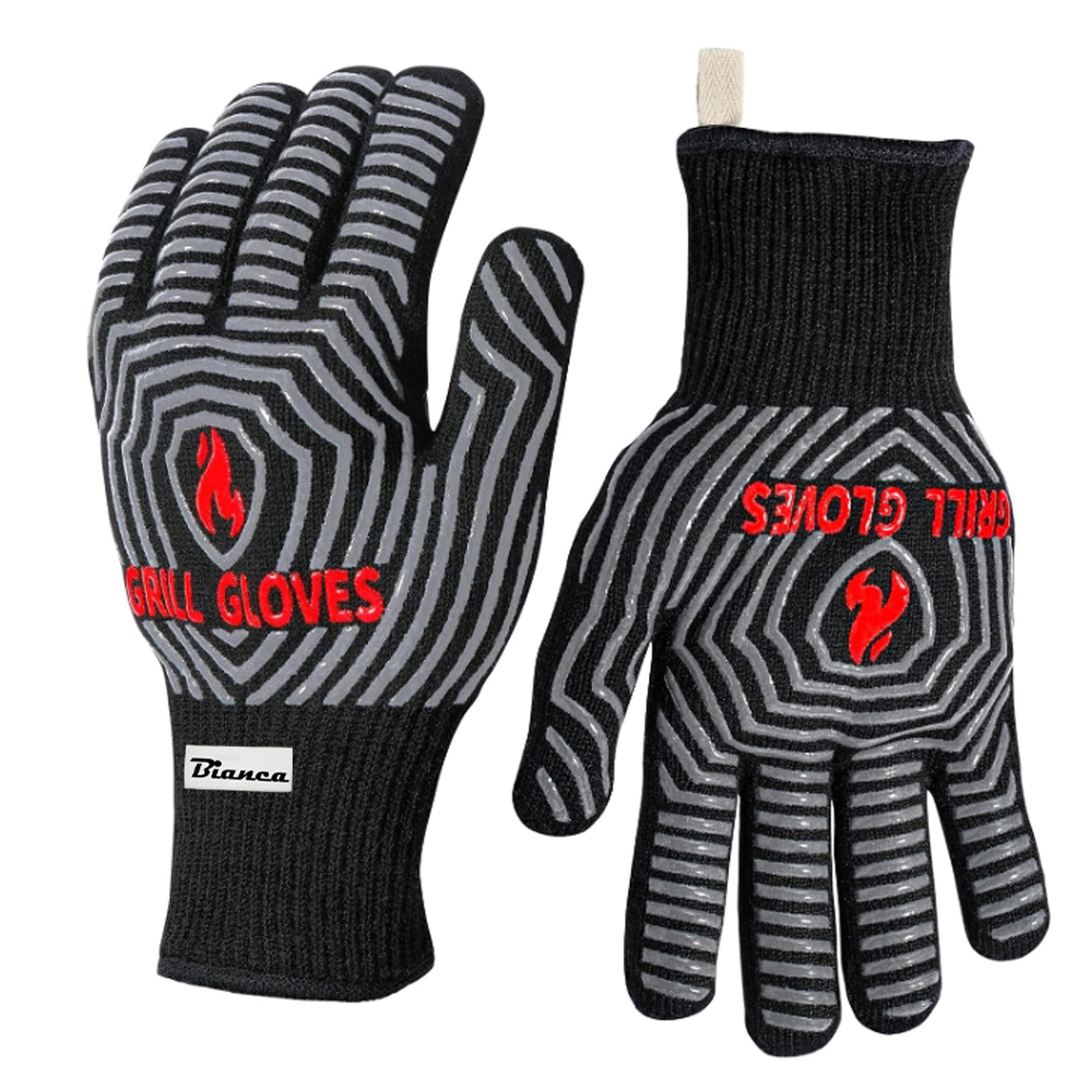 Eco Friendly Silicone Heat Resistant Cooking Gloves 2