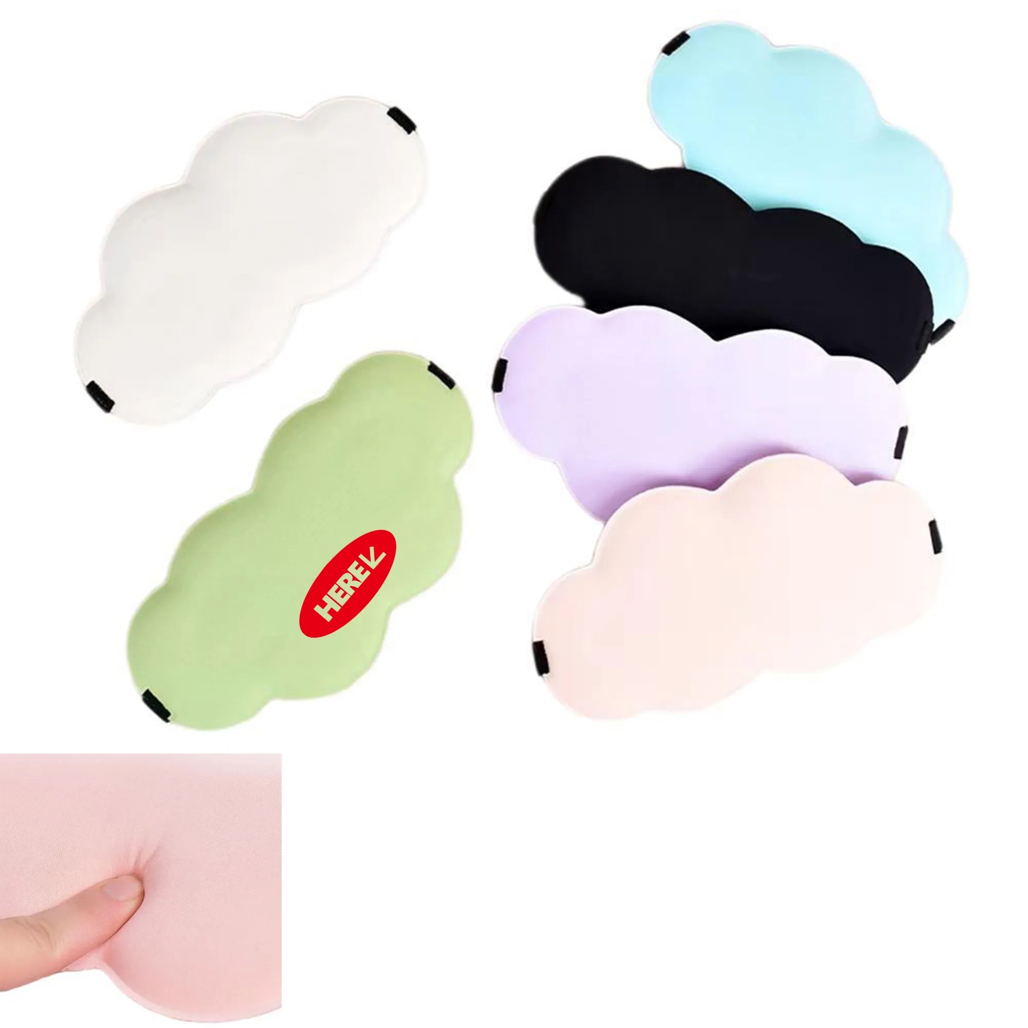Soft 3D Contoured Silky Sleeping Mask 3