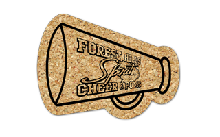 Megaphone Cork Coaster 4