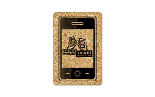 Smart Phone Cork Coaster 6