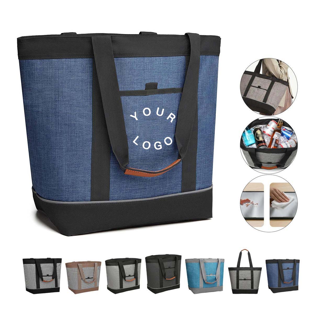 Lightweight Picnic Tote Cooler with Insulation 6
