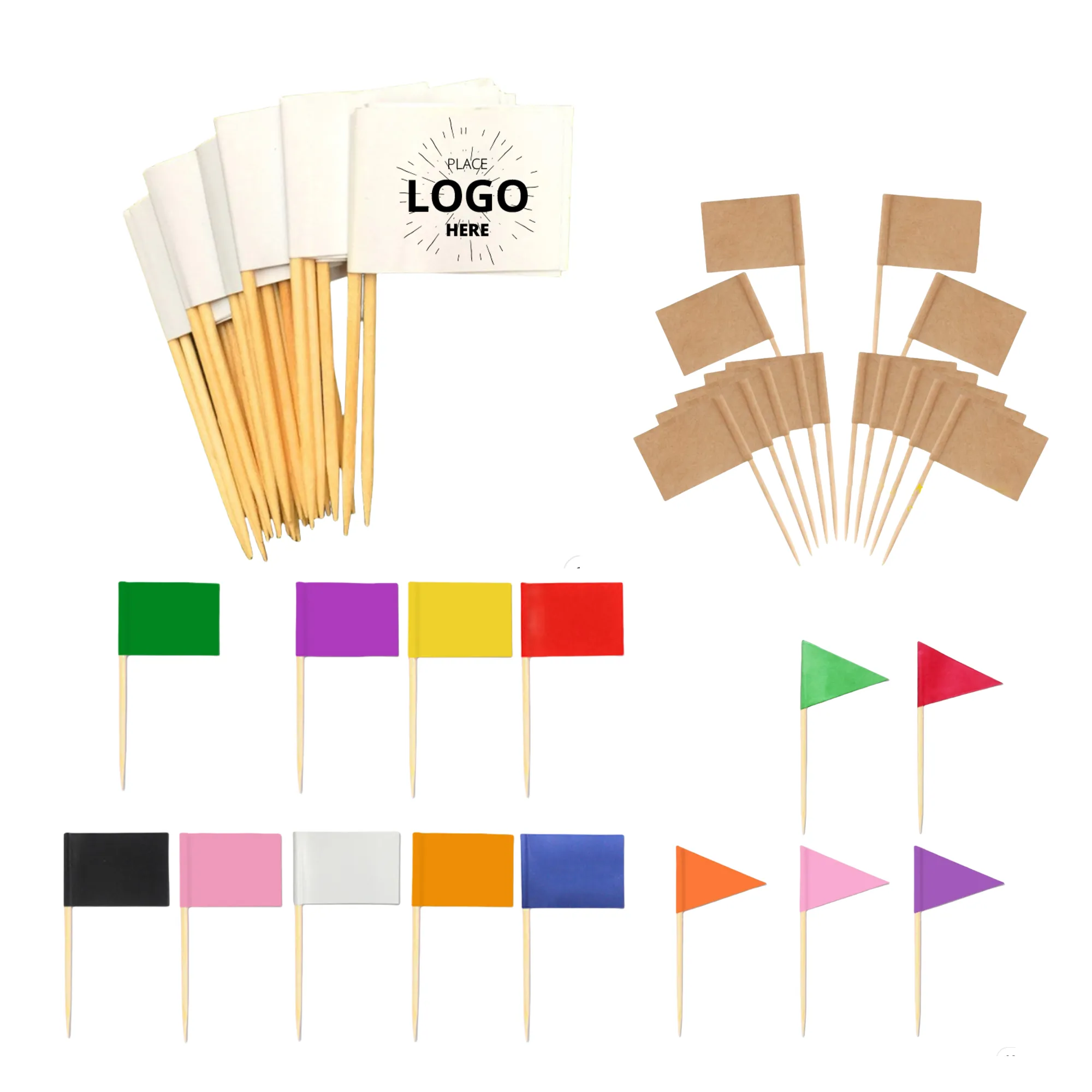 Full Color Custom Toothpick Flag 2