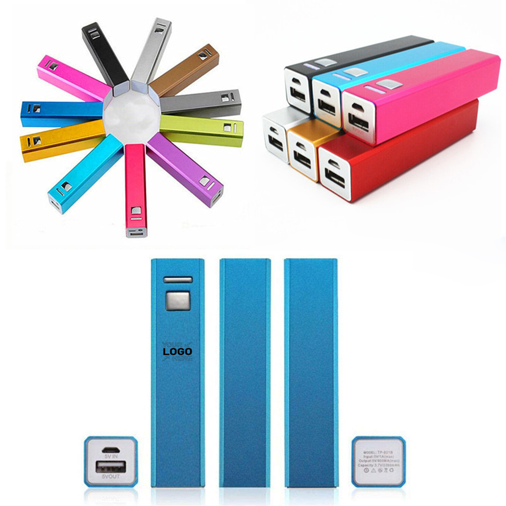 Portable Charger 2600Mah Power Bank Pack With Micro(Input) 2
