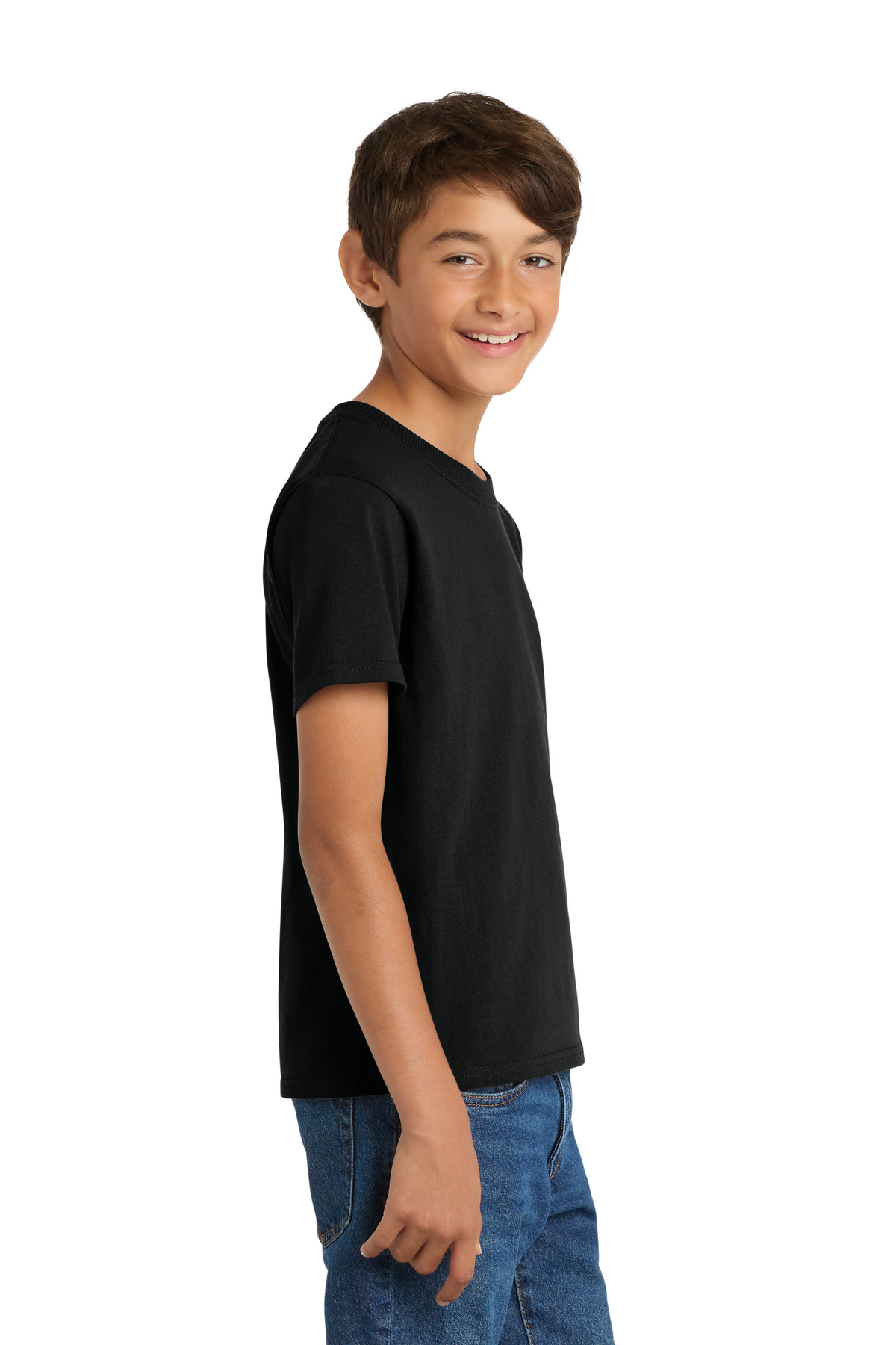 Port & Co Youth Core Cotton Tee. PC54Y 153