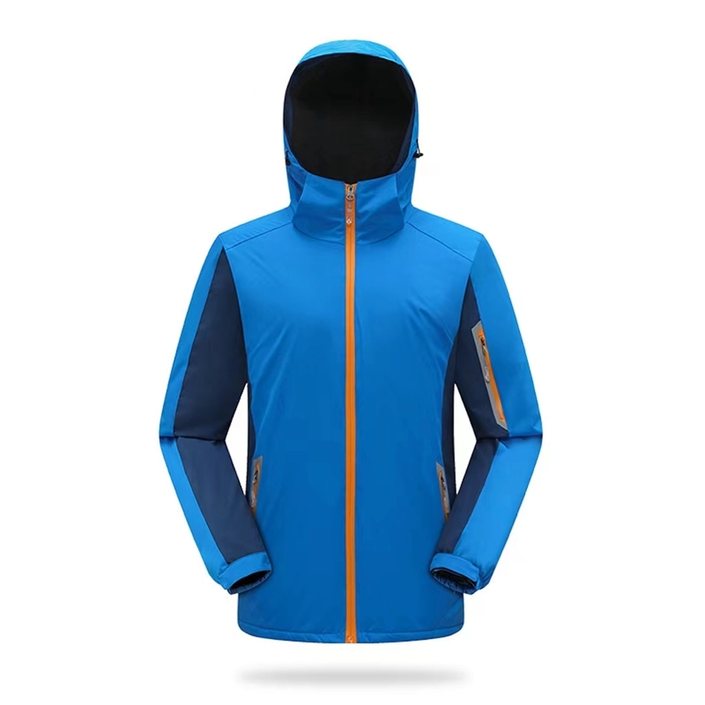 Windproof Winter Coat Outdoor Hooded Rain Jackets 3