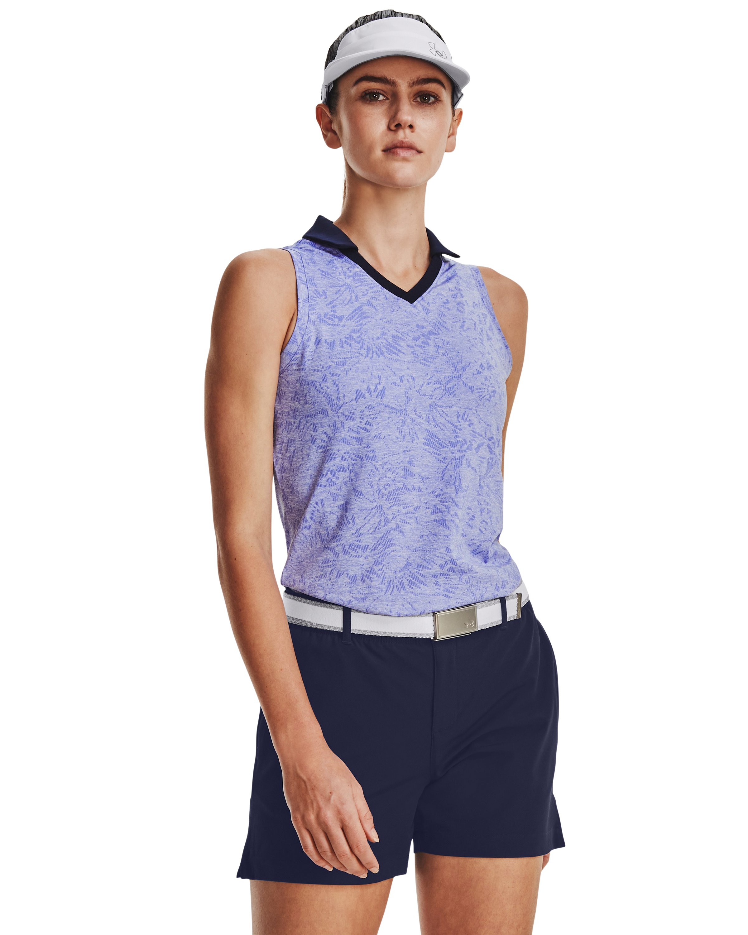 Women's UA Playoff Wild Fields Sleeveless Polo  2