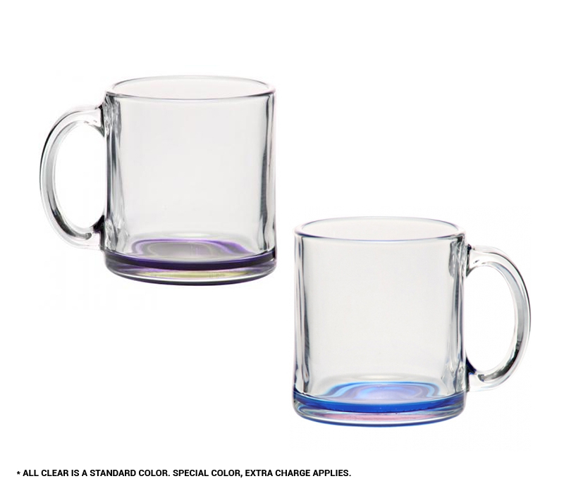 Classic Glass Mug with Easy Grip, 13oz. 4