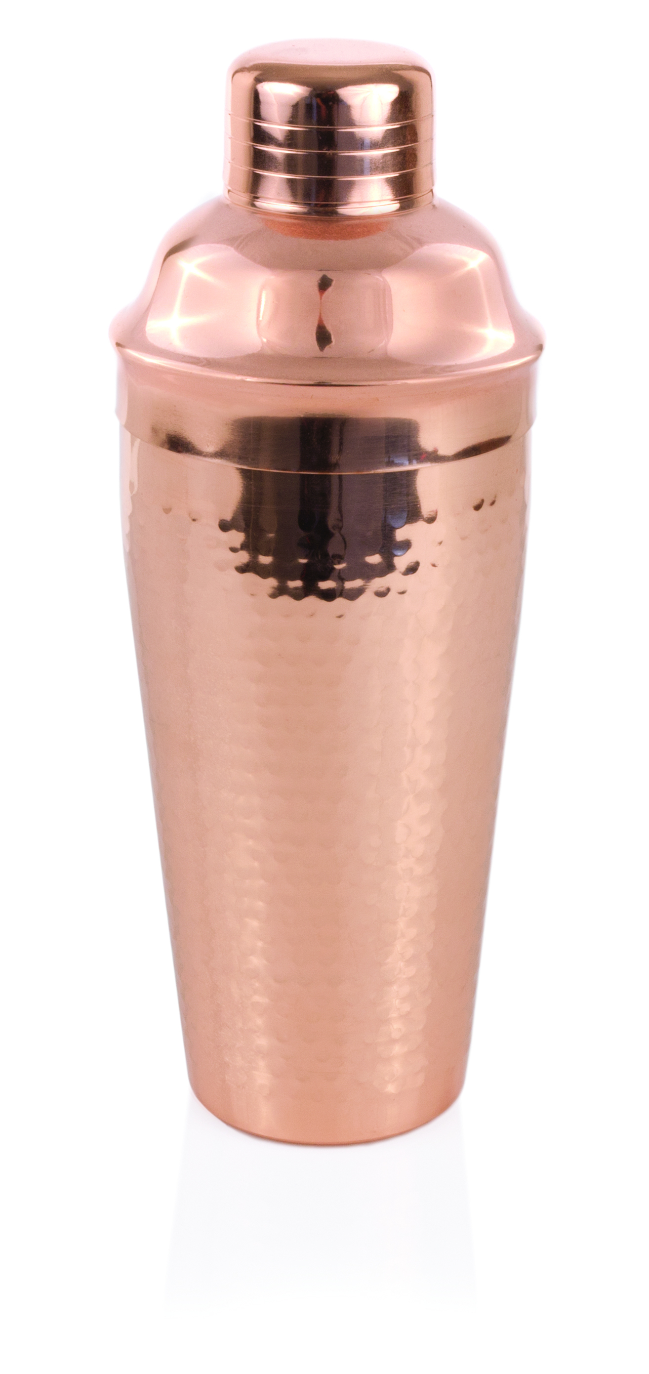 Twine Living® Hammered Copper Cocktail Shaker 8