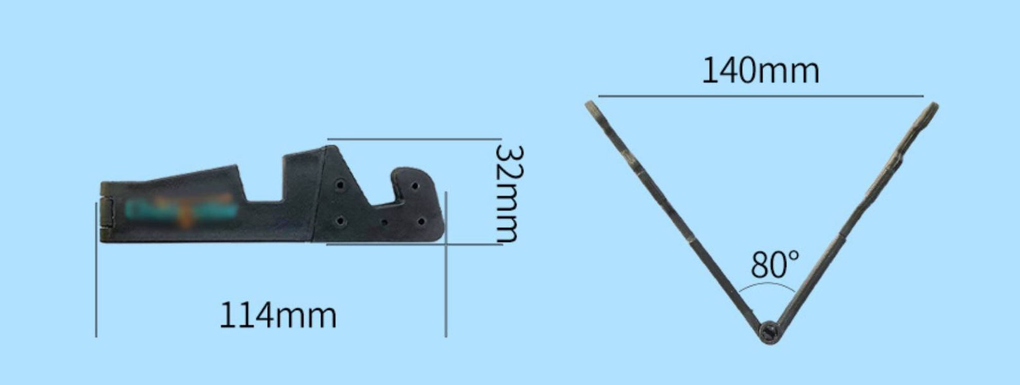 Foldable V Mobile Phone Holder 2