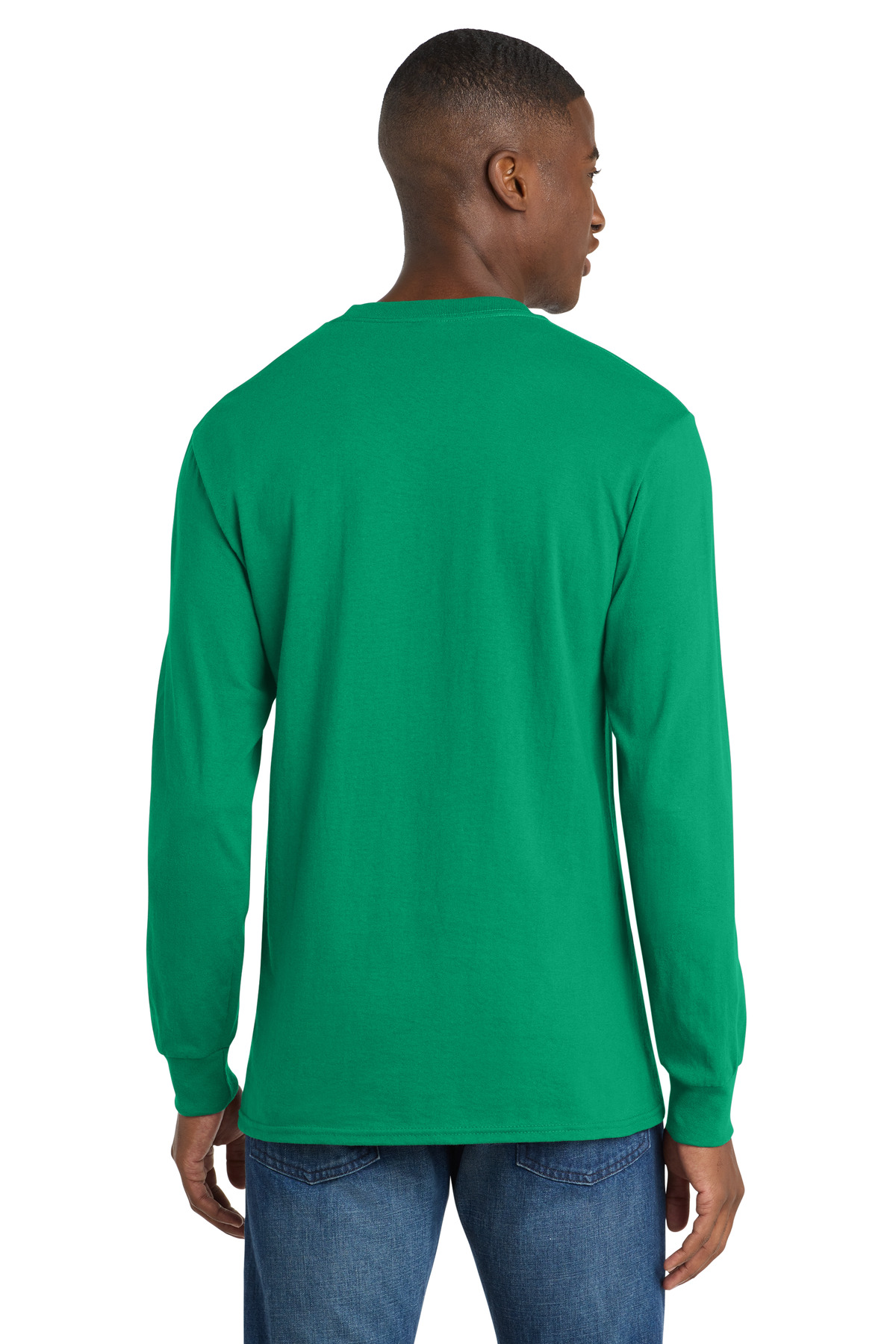 Port & Co Long Sleeve Core Cotton Tee. PC54LS 60