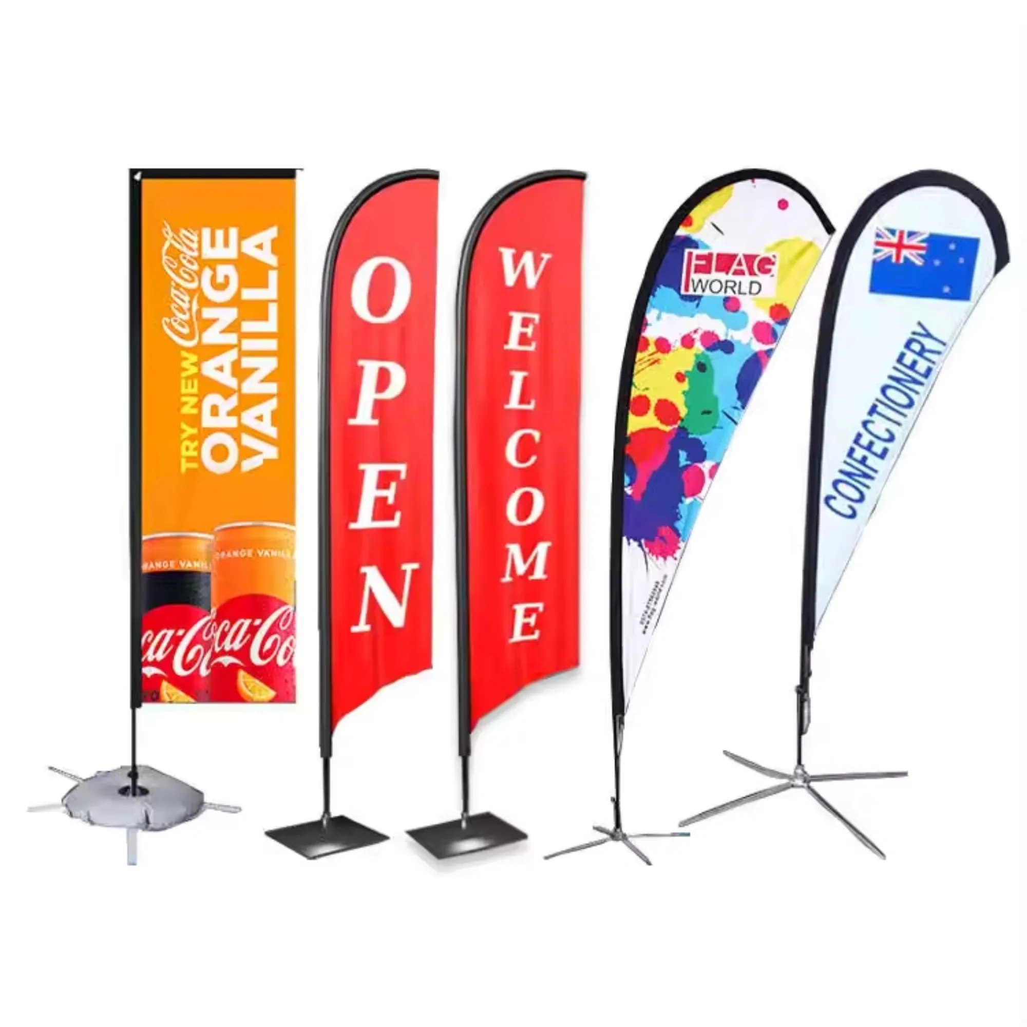 Beach Feather Flag Banner 3
