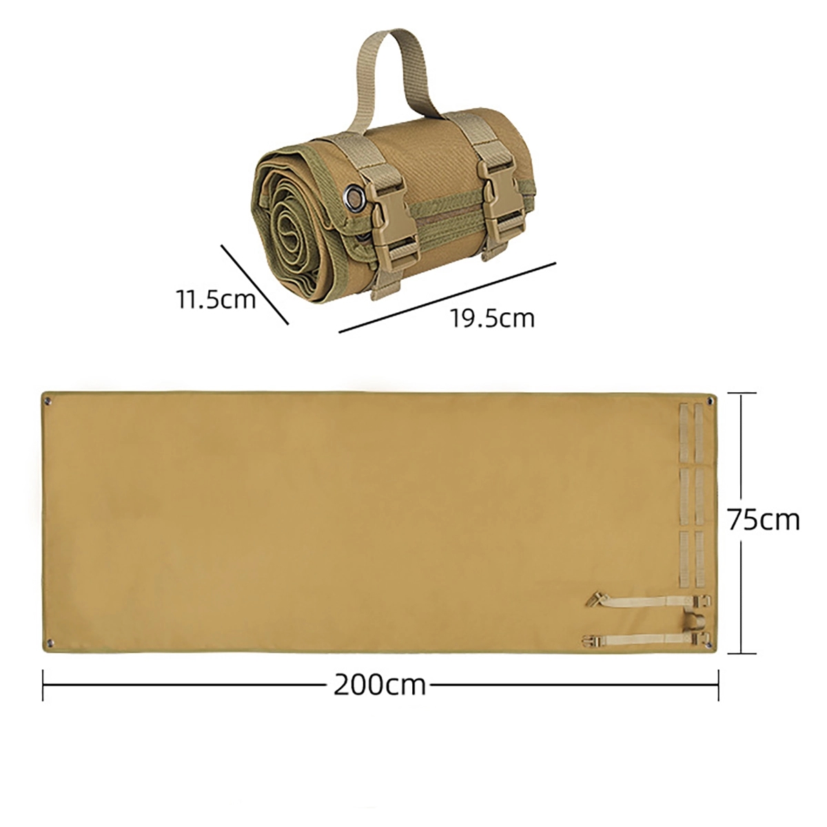 Outdoor Tactical Gear Shooting Mat 7